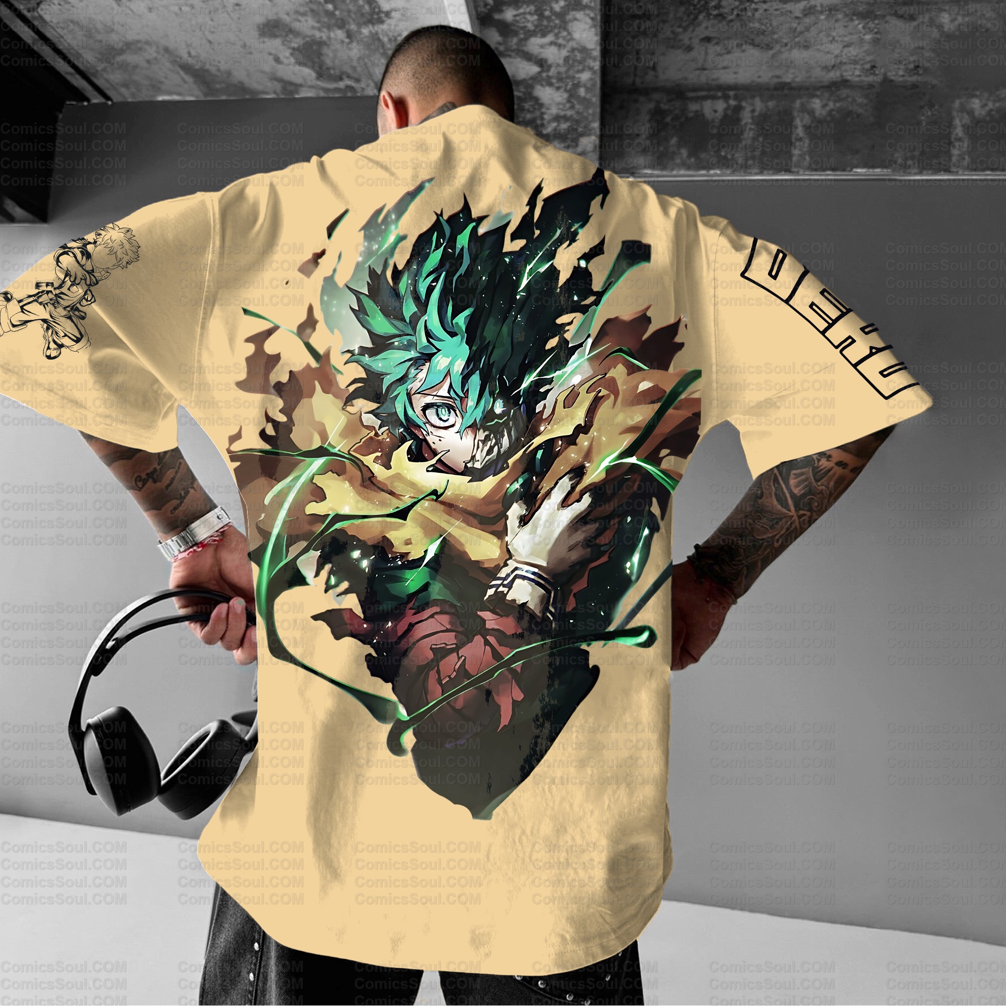 Unisex Anime Inspired Vintage T-Shirt