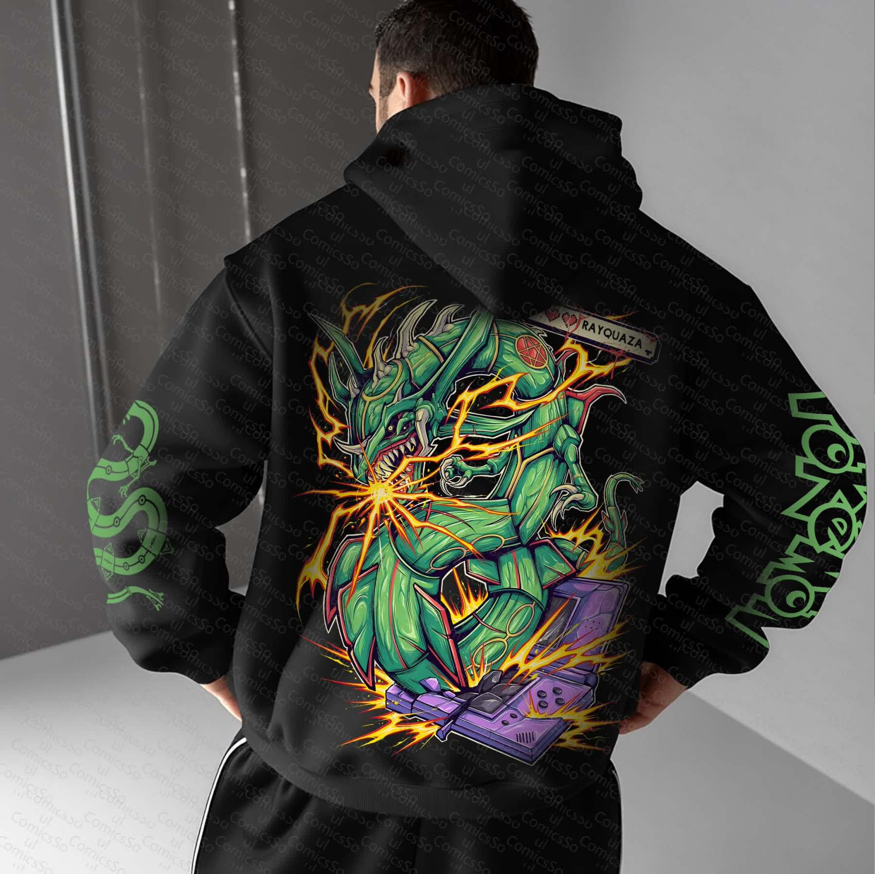 Unisex “Pokémon” Anime Graphic Streetwear Vintage Hoodie