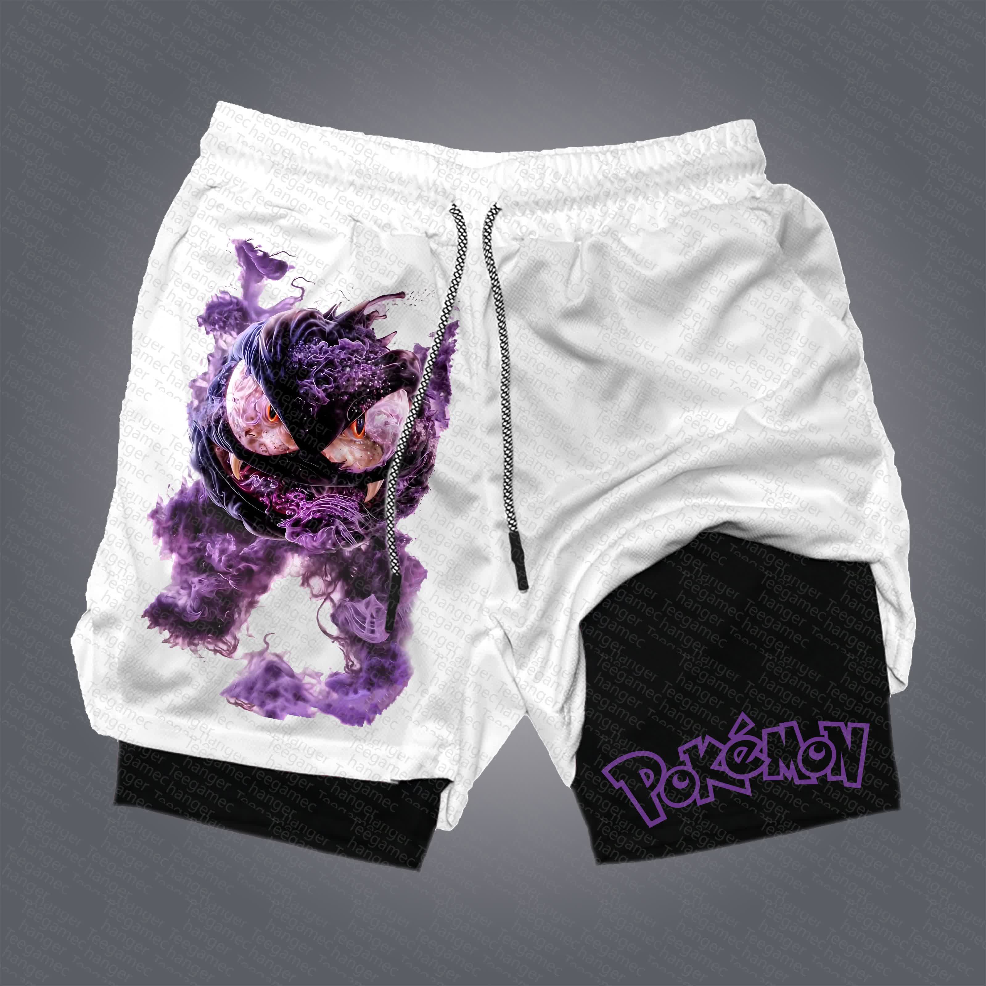 Unisex  “Pokémon” Casual Anime Streetwear Shorts