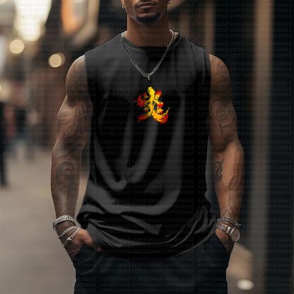 Unisex  “Demon Slayer” Casual Anime  Tank Top