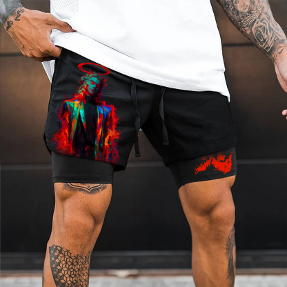 Unisex  “Demon Slayer” Casual Anime Streetwear Shorts