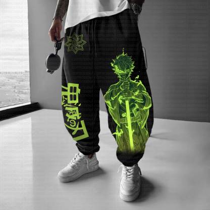 Unisex Anime Inspired Vintage Pants丨Demon Slayer