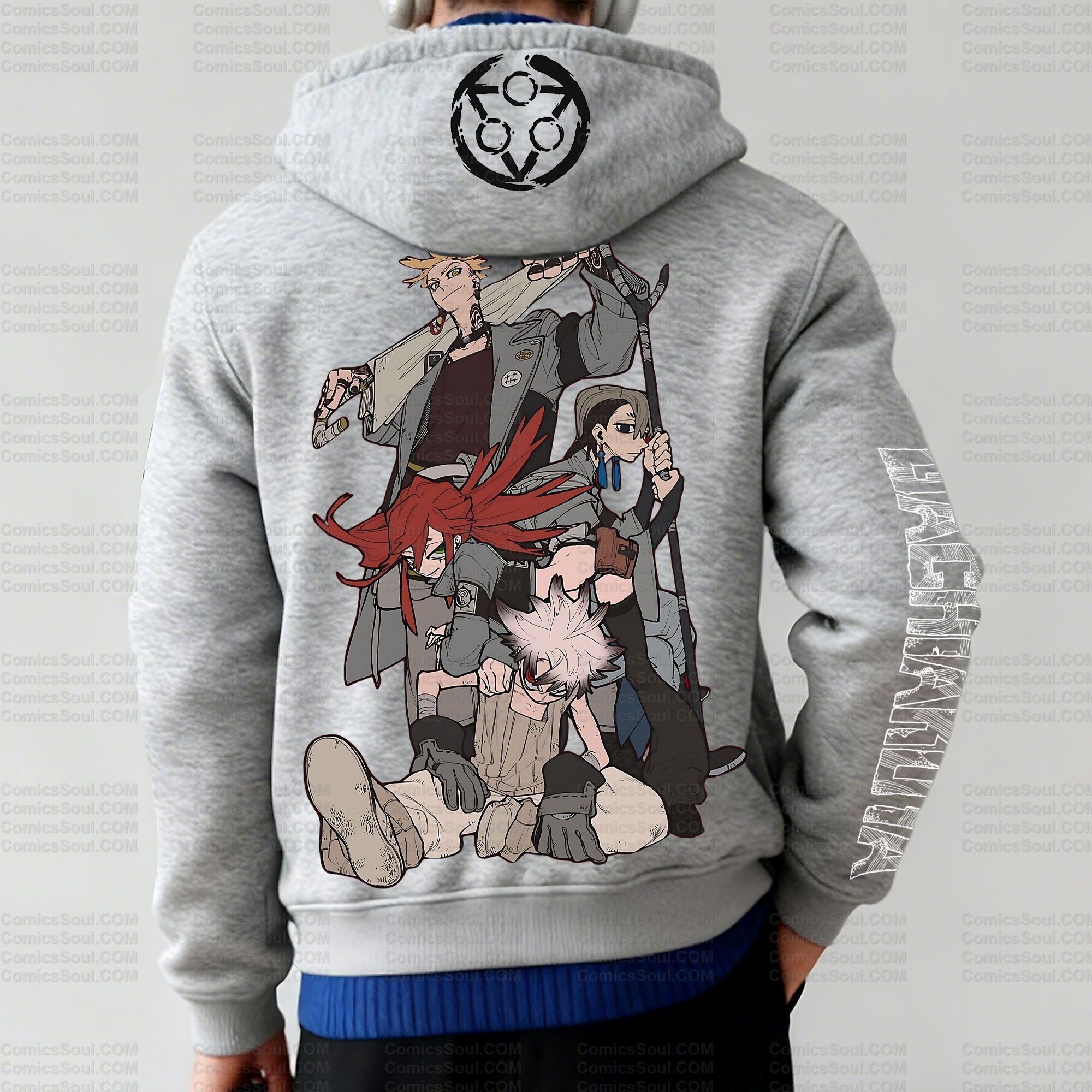 Unisex Graphic Streetwear Vintage Zipper Cardigan Plush Hoodie