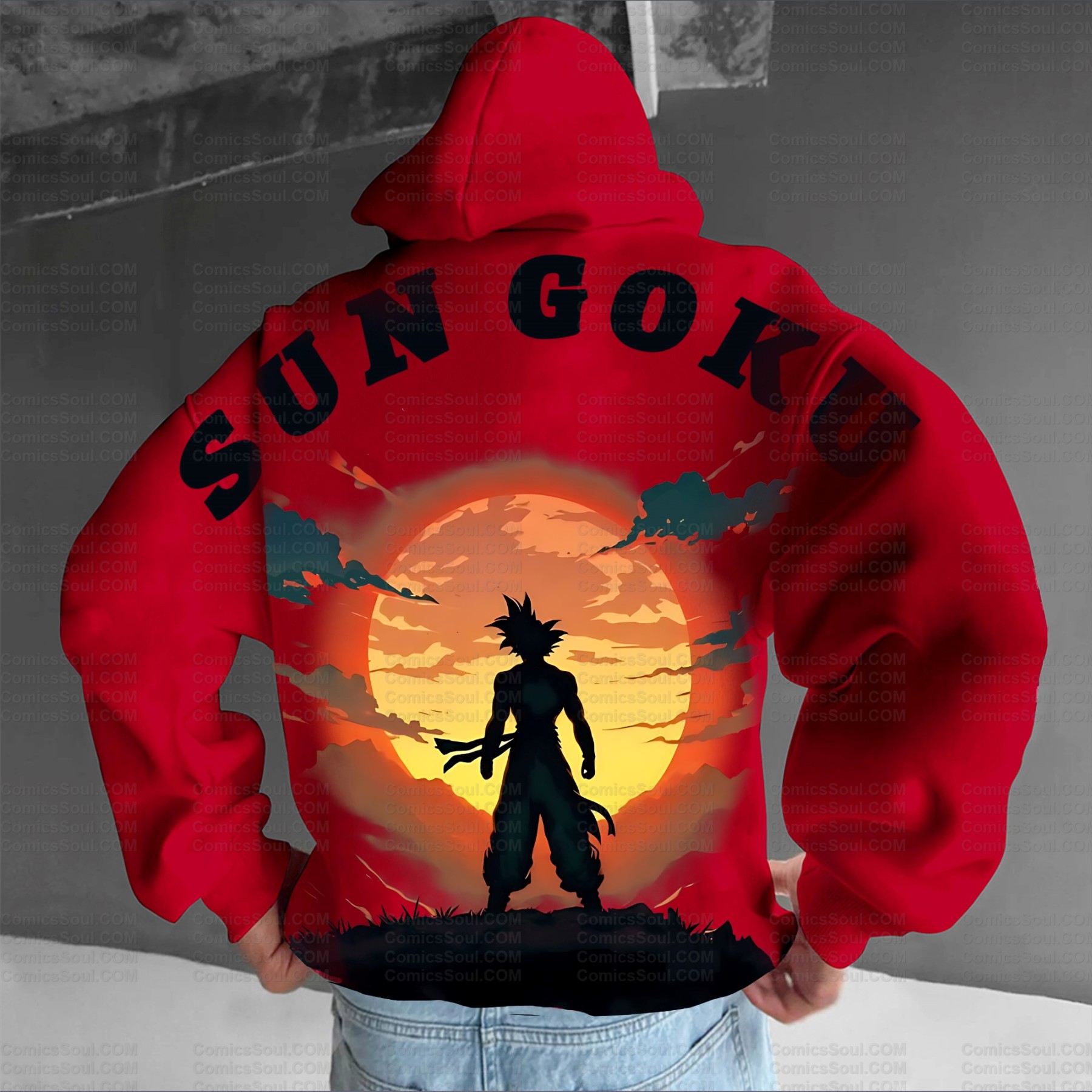 Unisex Graphic Streetwear Vintage Plush Hoodie