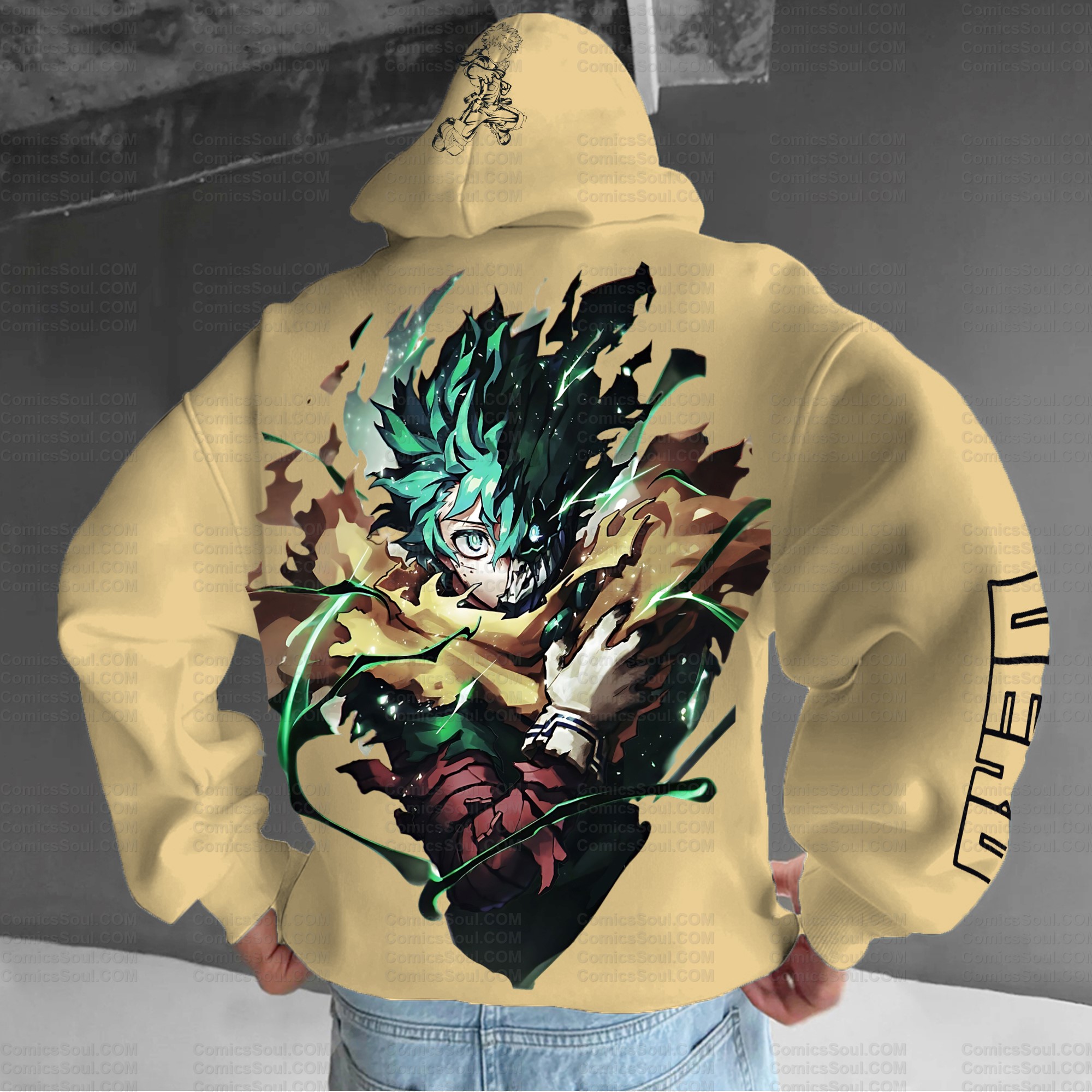 Unisex Anime Graphic Streetwear Vintage Plush Hoodie