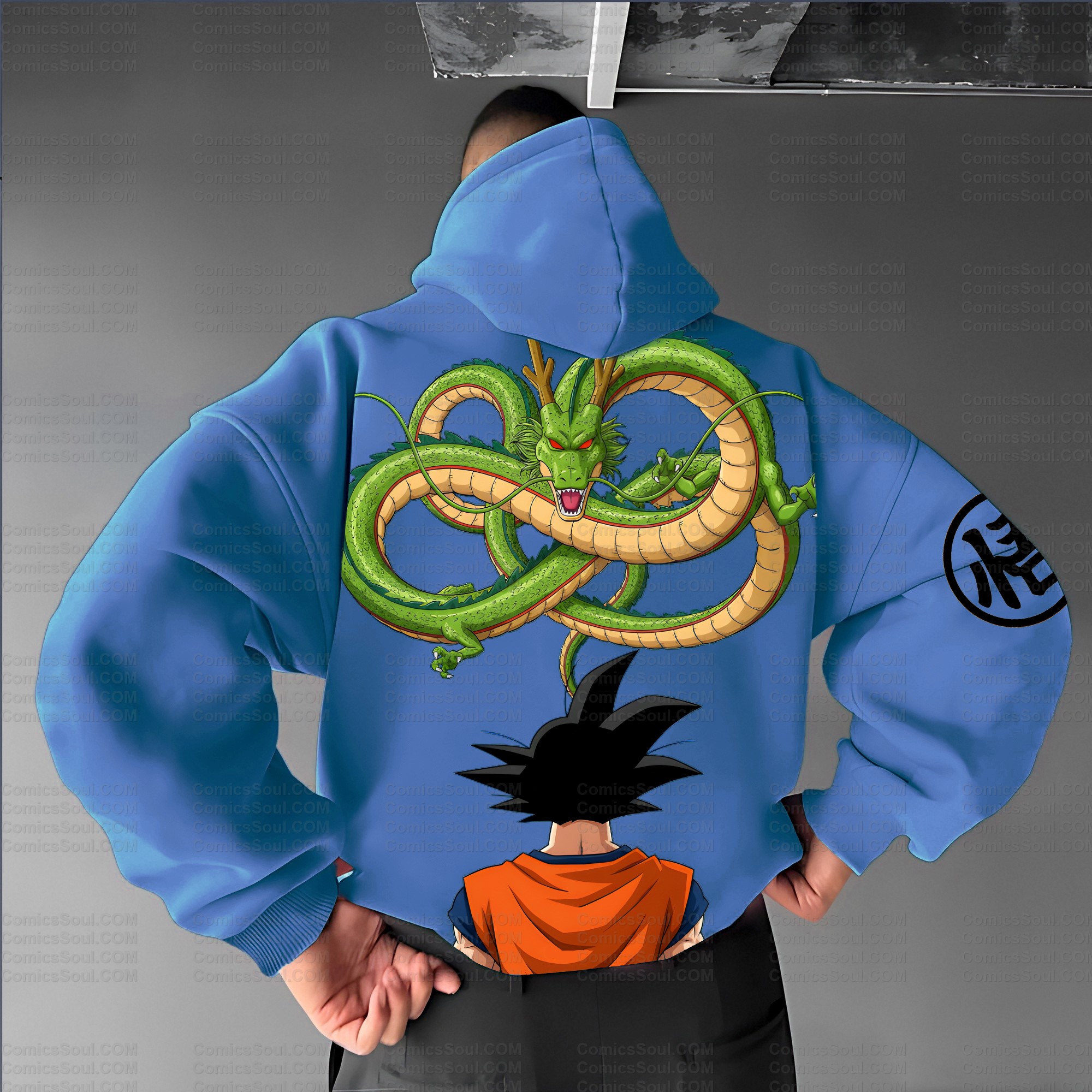 Unisex Anime Inspired Vintage Plush Hoodie