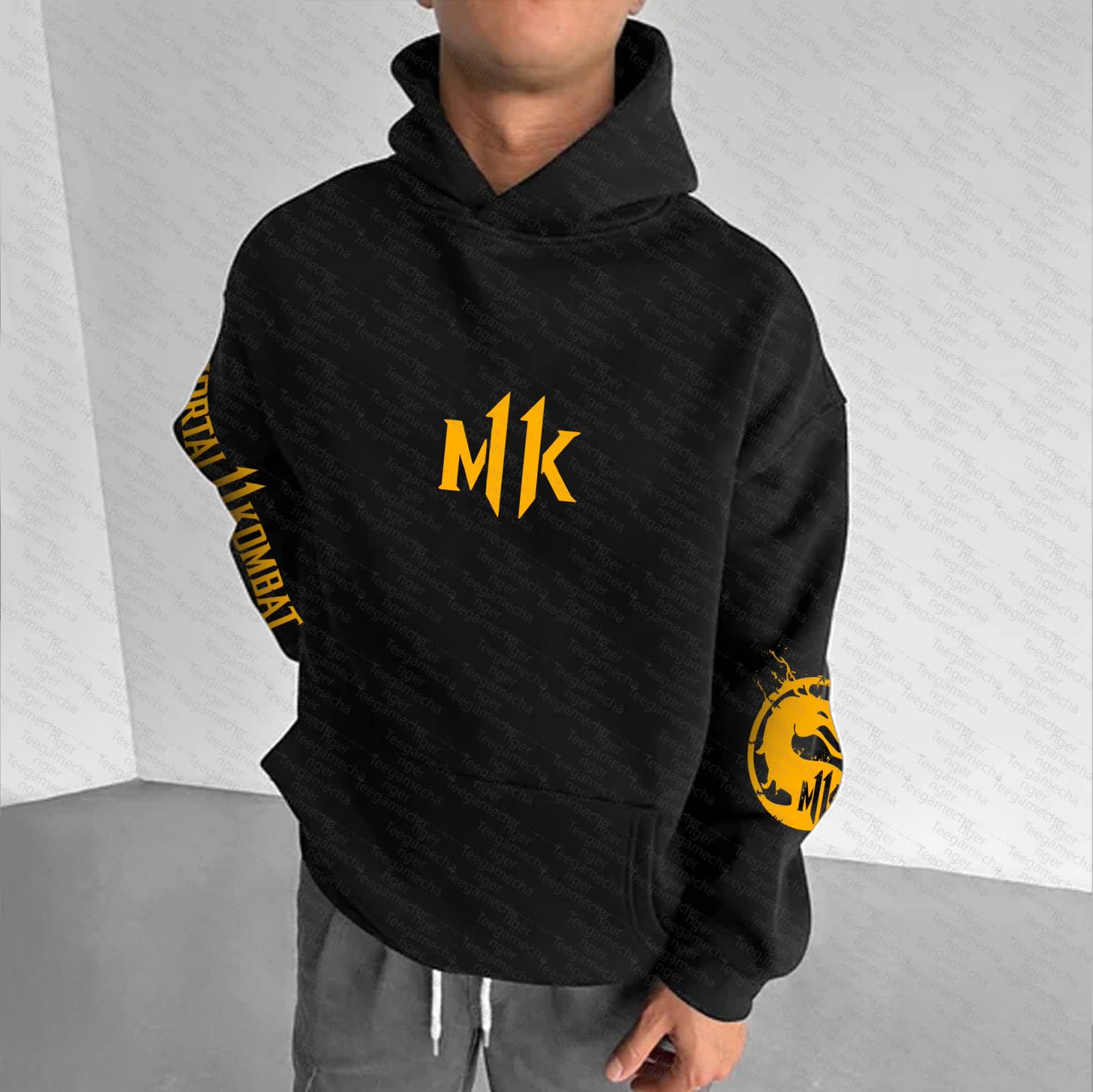 Unisex “Mortal Kombat” Anime Graphic Streetwear Vintage Hoodie