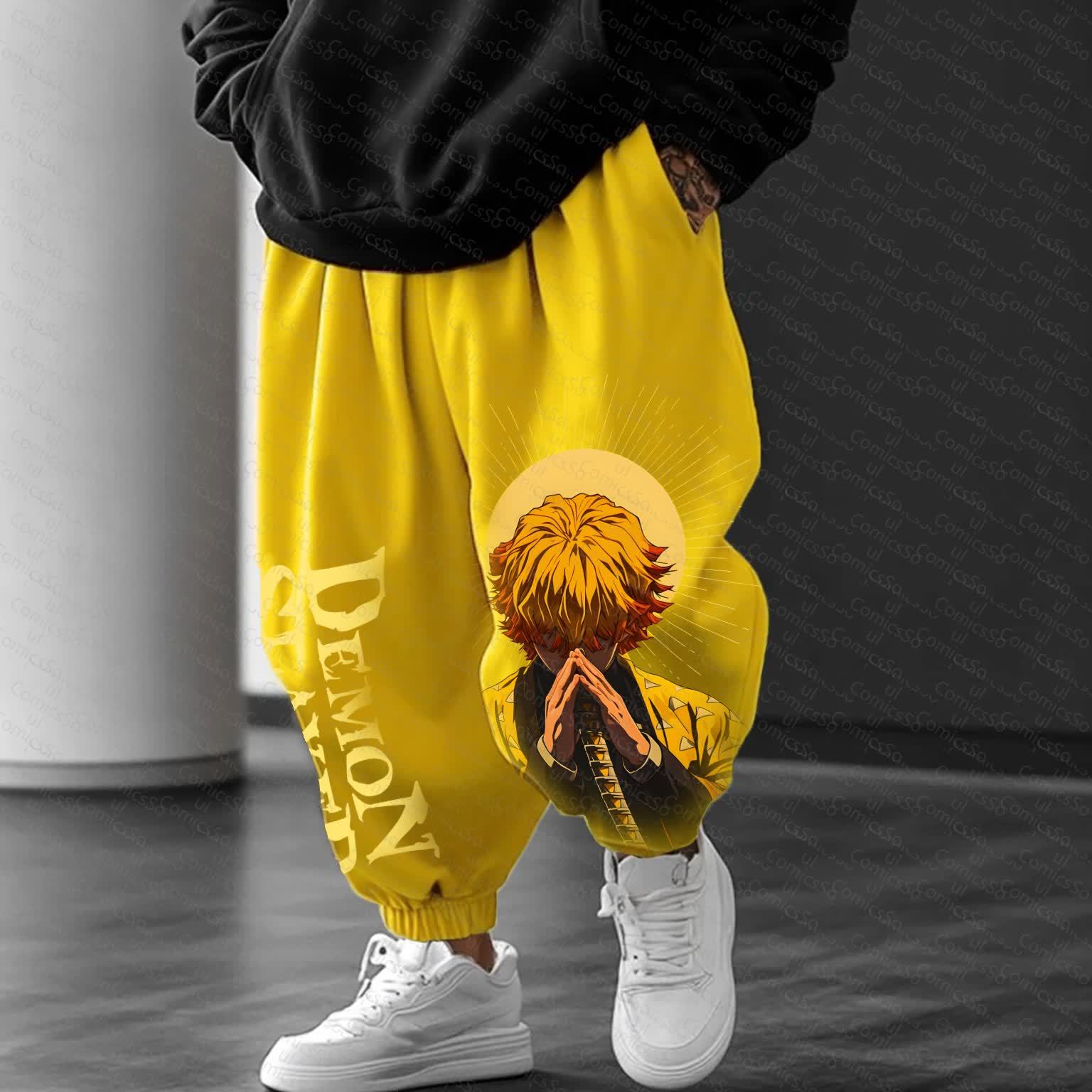 Unisex “Pokémon” Casual Anime Streetwear Pants