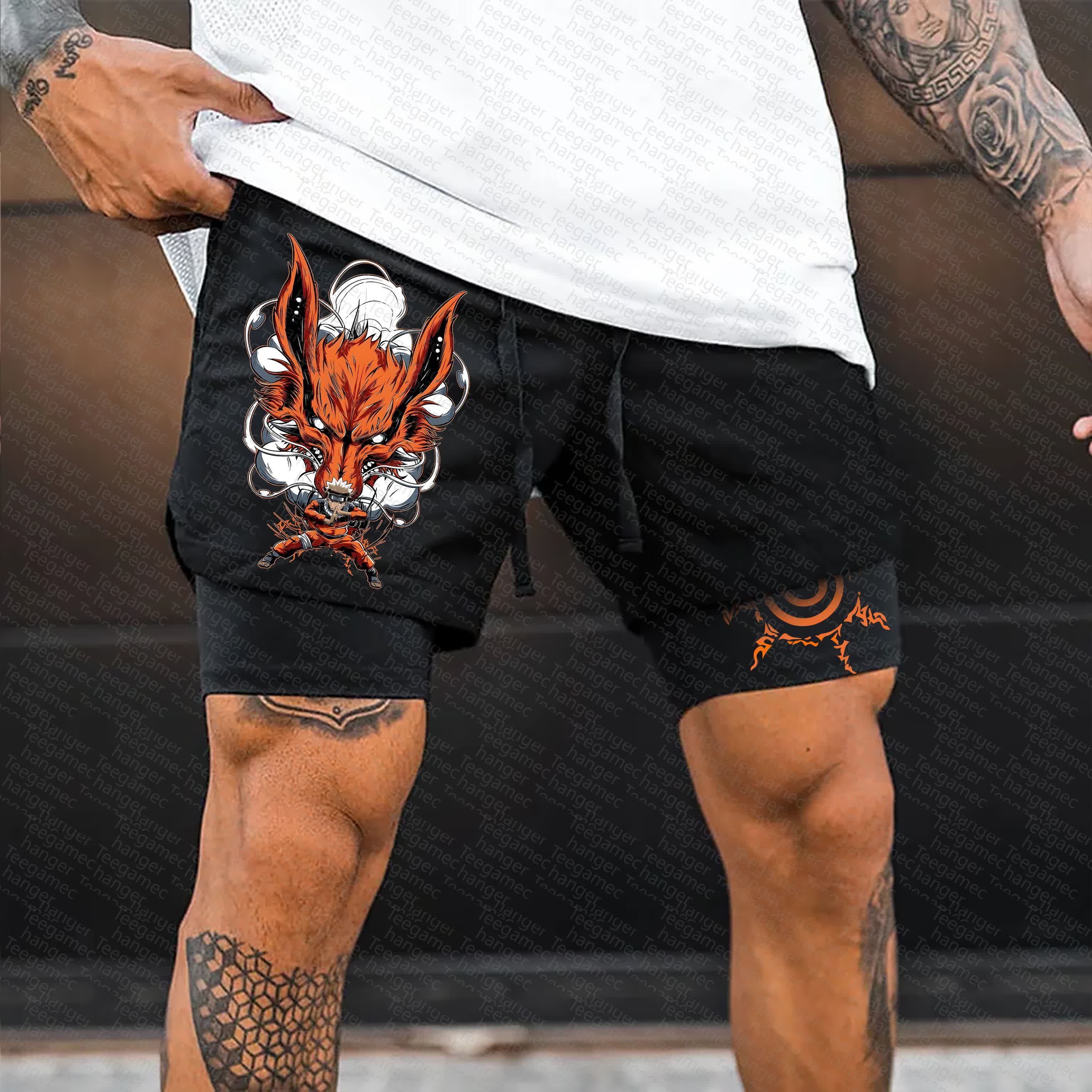 Unisex  “NARUTO” Casual Anime Streetwear Shorts