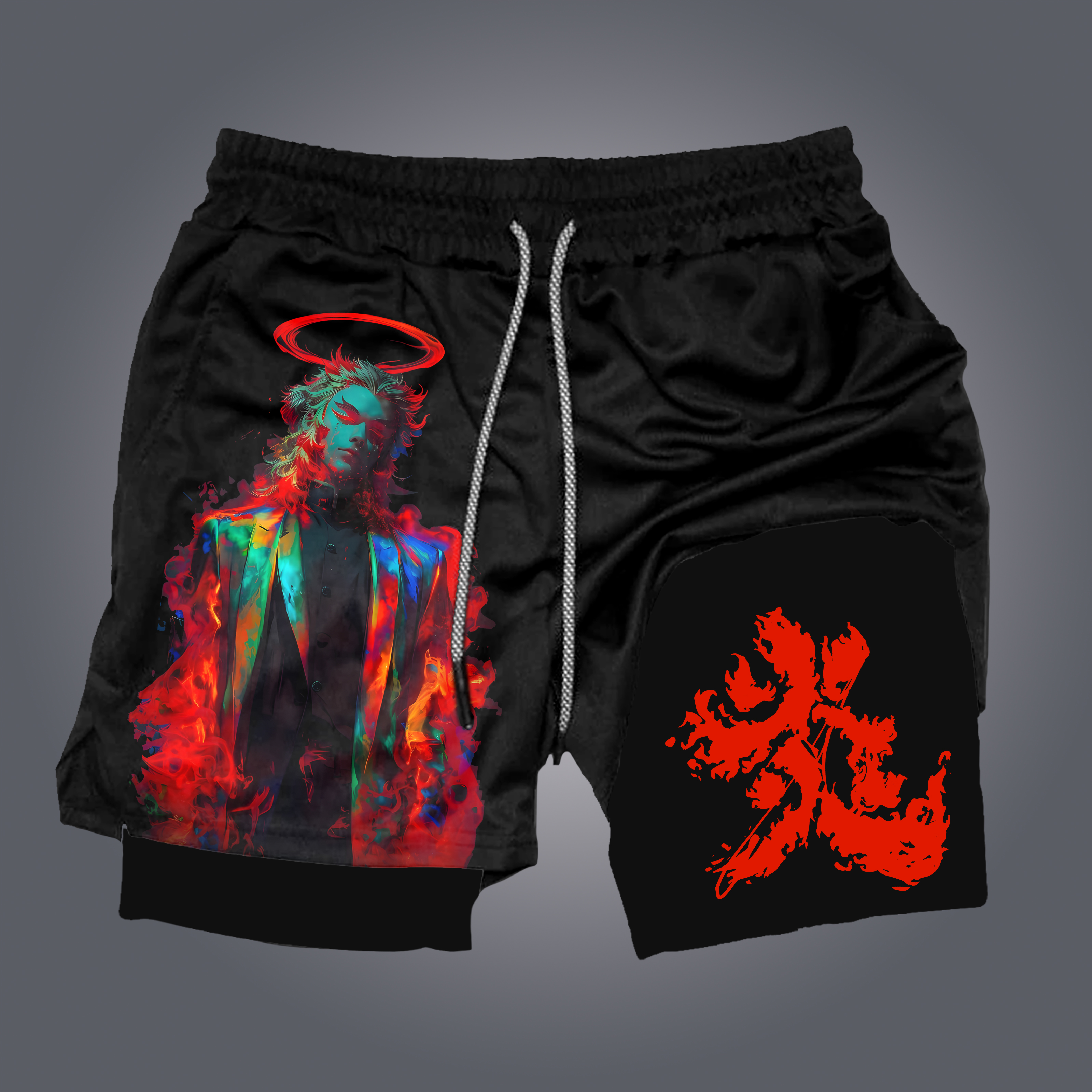 Unisex  “Demon Slayer” Casual Anime Streetwear Shorts