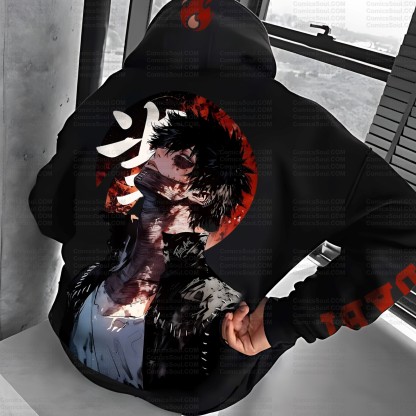 Unisex Anime Graphic Streetwear Vintage Plush Hoodie