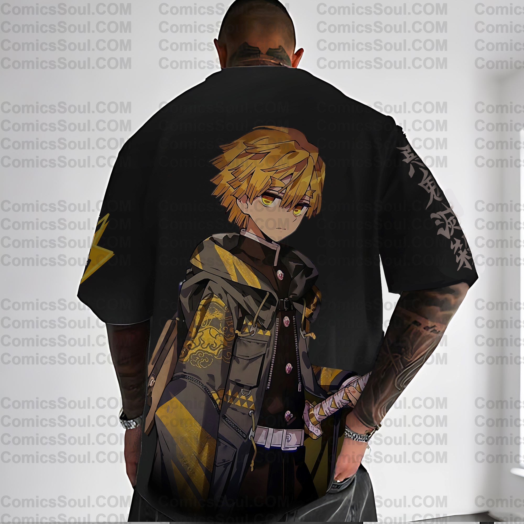 Unisex Anime Inspired Vintage T-Shirt| KNY