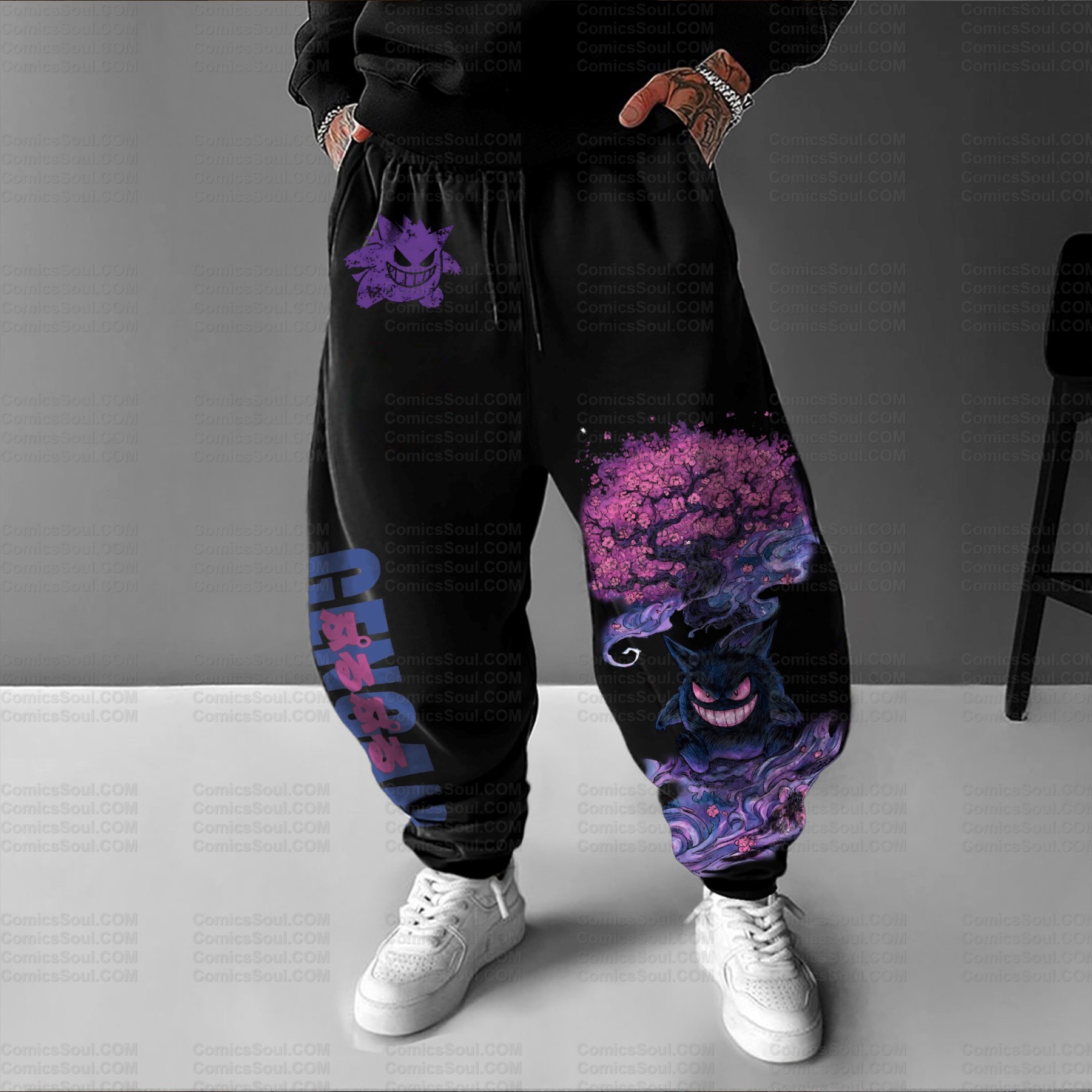 Unisex Anime Inspired Vintage Plush Pants