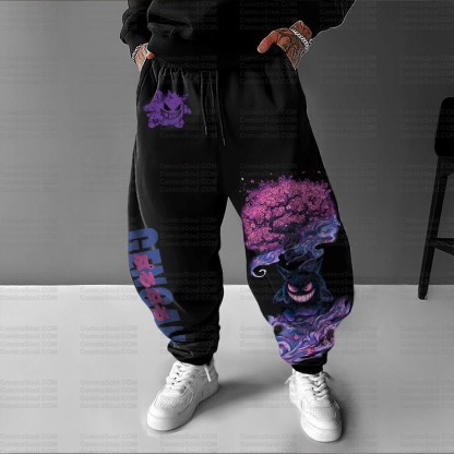 Unisex Anime Inspired Vintage Plush Pants