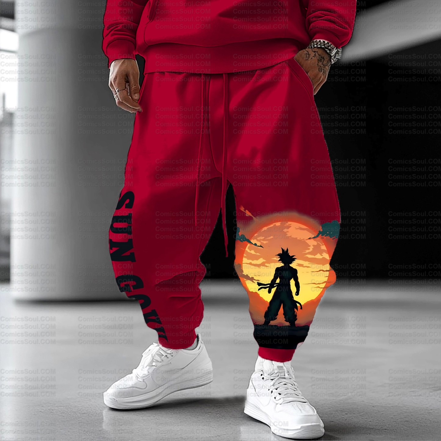 Unisex Anime Inspired Vintage Plush Pants