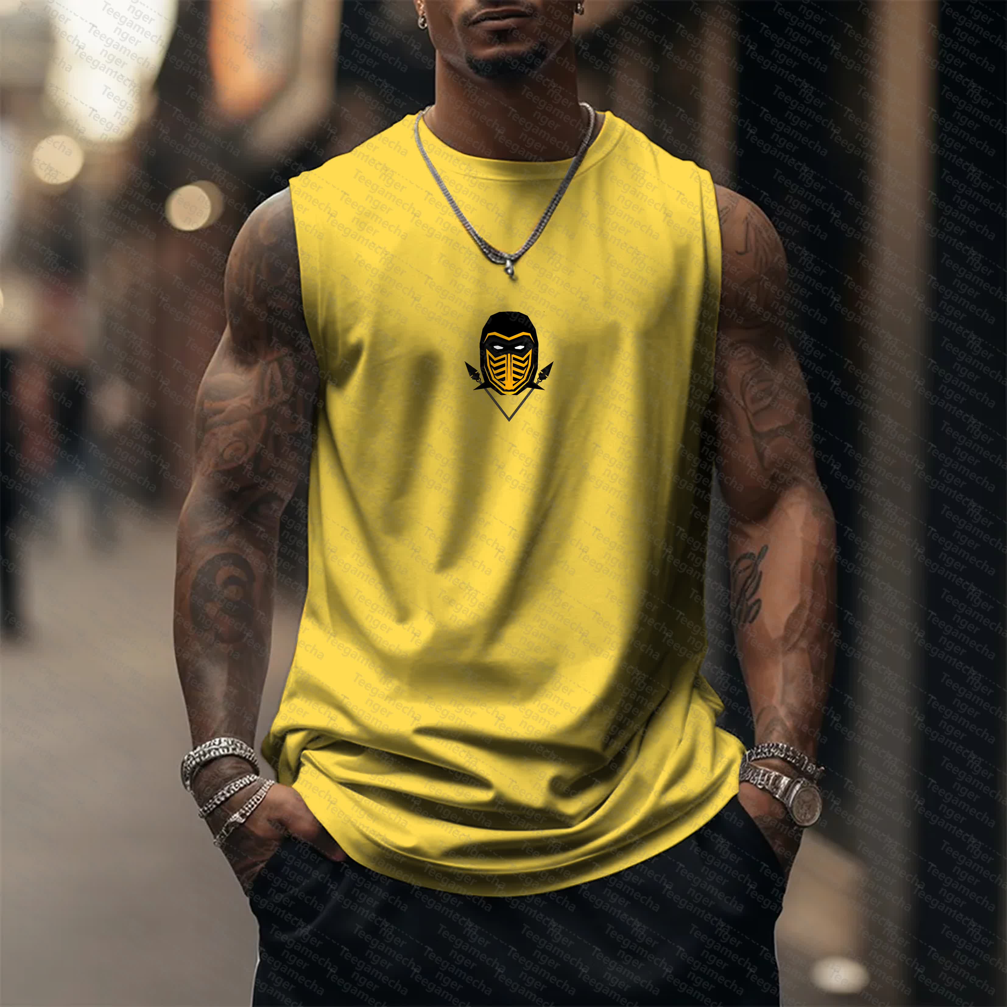 Unisex  “Mortal Kombat” Casual   Tank Top