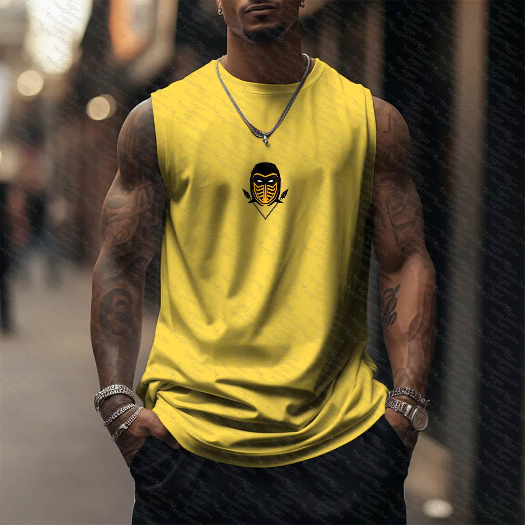 Unisex  “Mortal Kombat” Casual   Tank Top