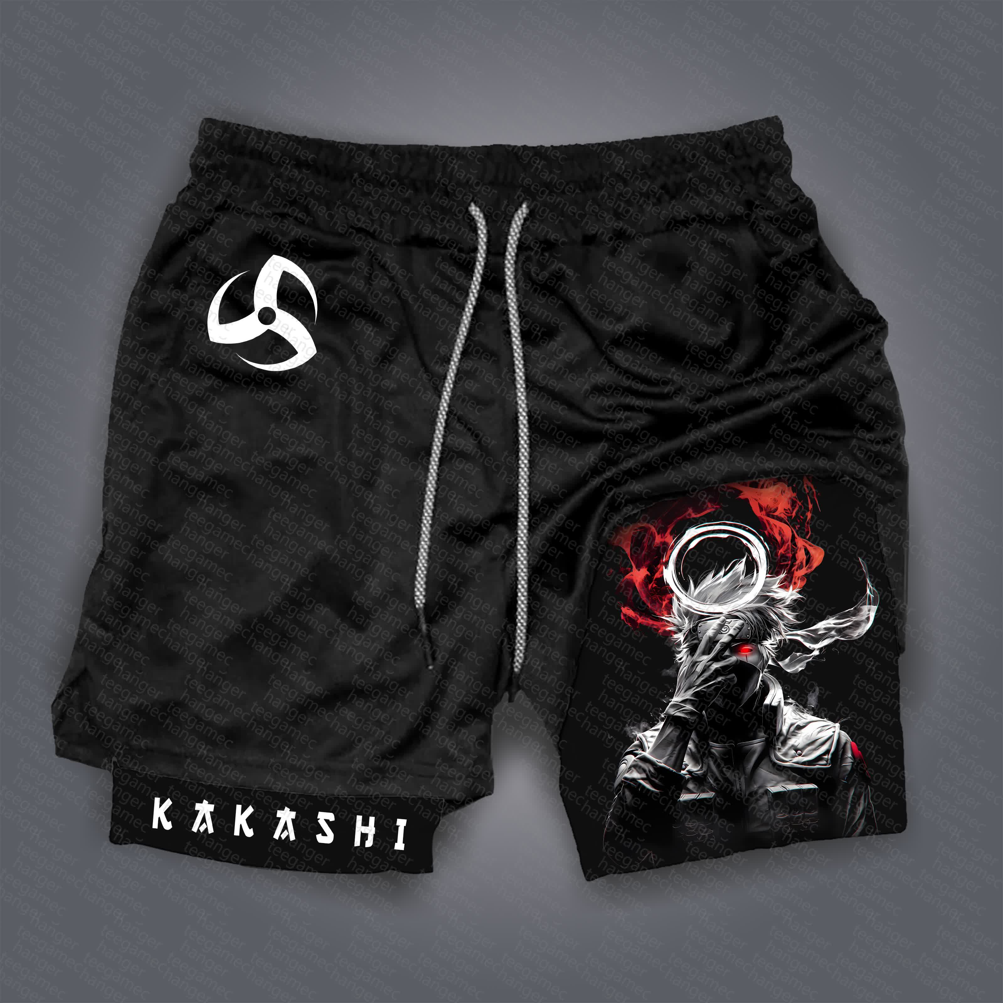 Unisex  “NARUTO” Casual Anime Streetwear Gym Shorts