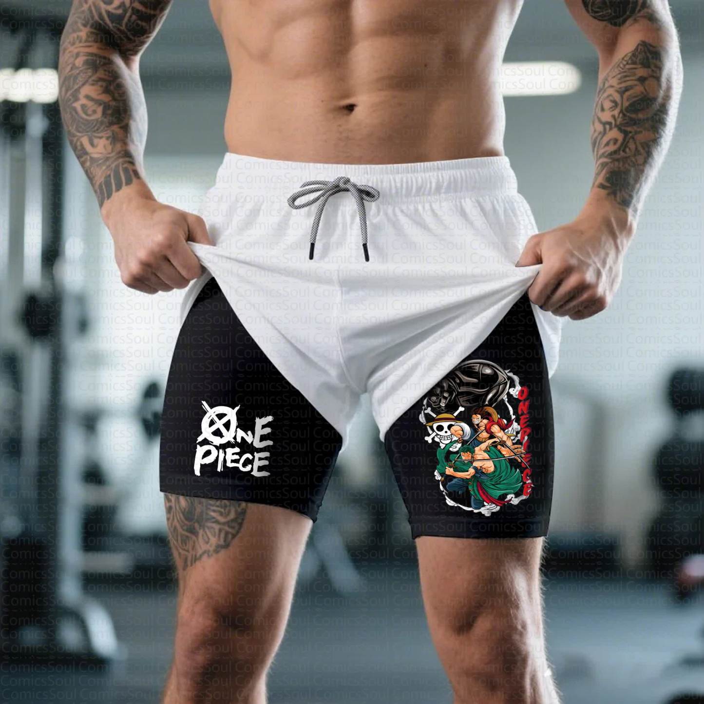 Unisex Casual Anime Streetwear Shorts 丨Demon Slayer X Pokémon