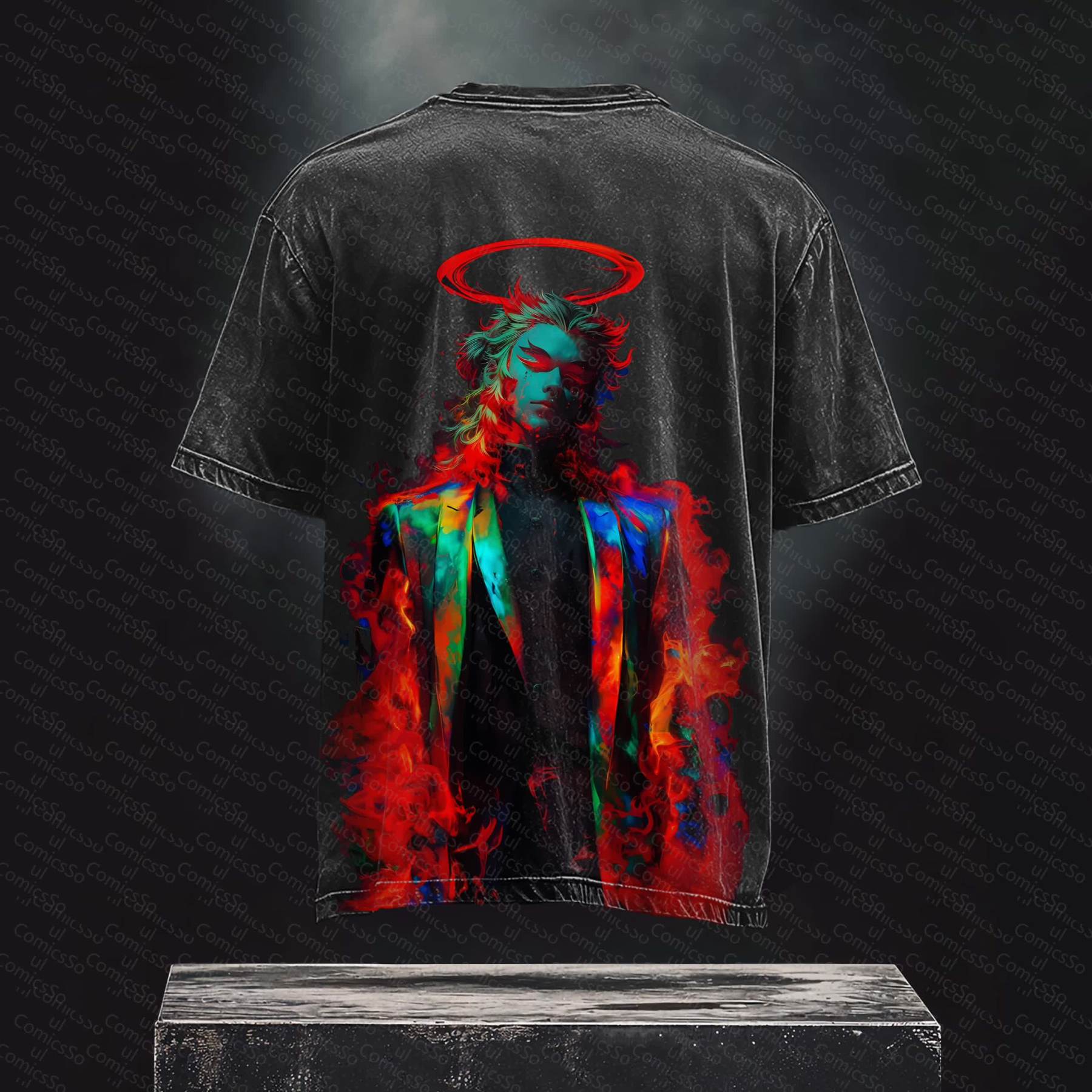 Unisex Anime Inspired Vintage T-Shirt