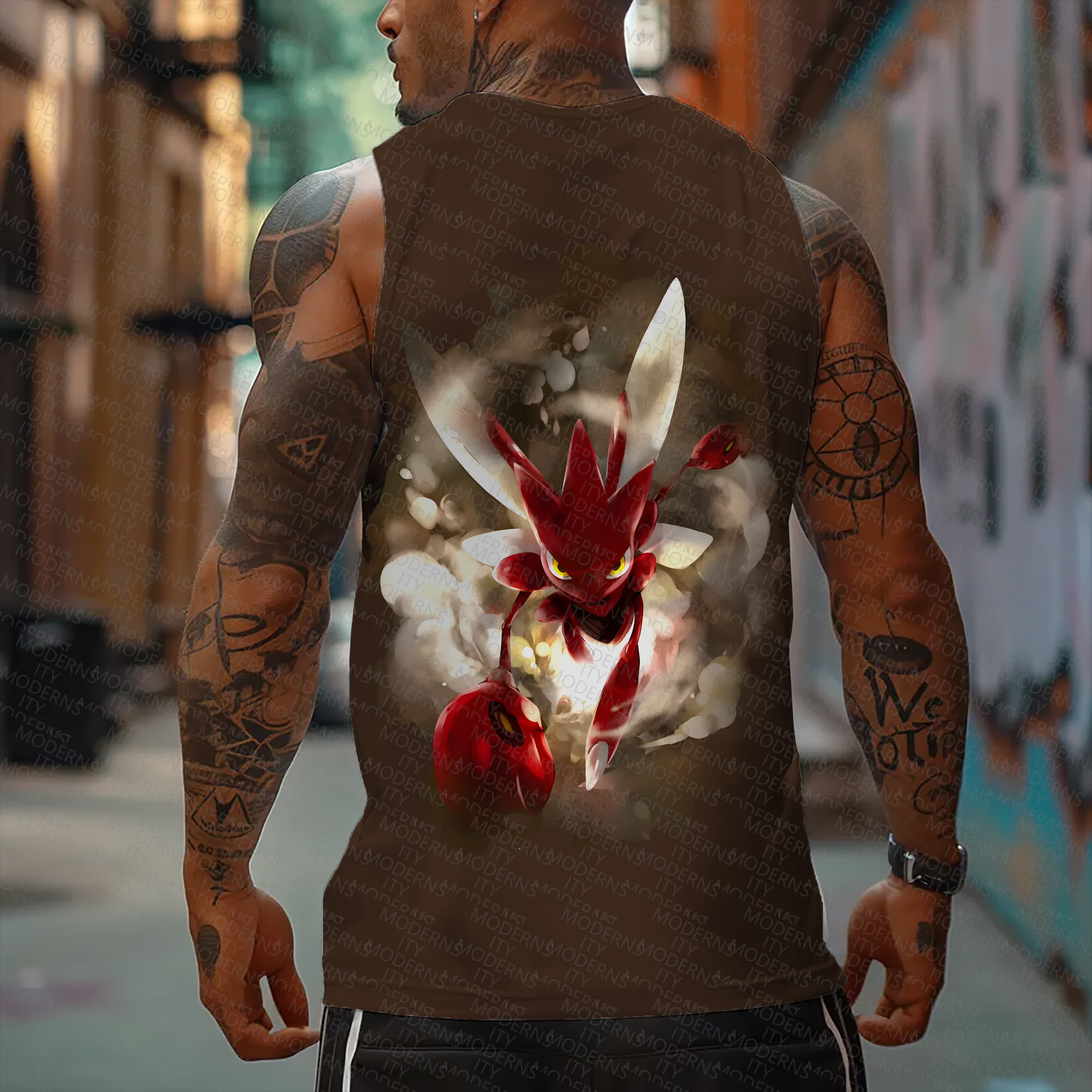 Unisex  “Pokémon” Casual Anime  Tank Top