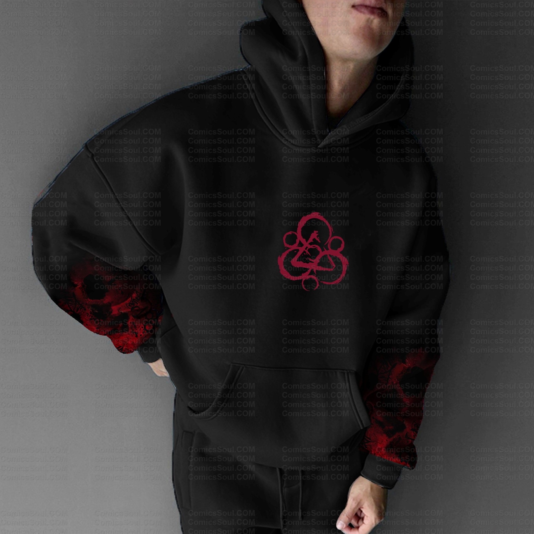 Unisex Graphic Streetwear Vintage Plush Hoodie