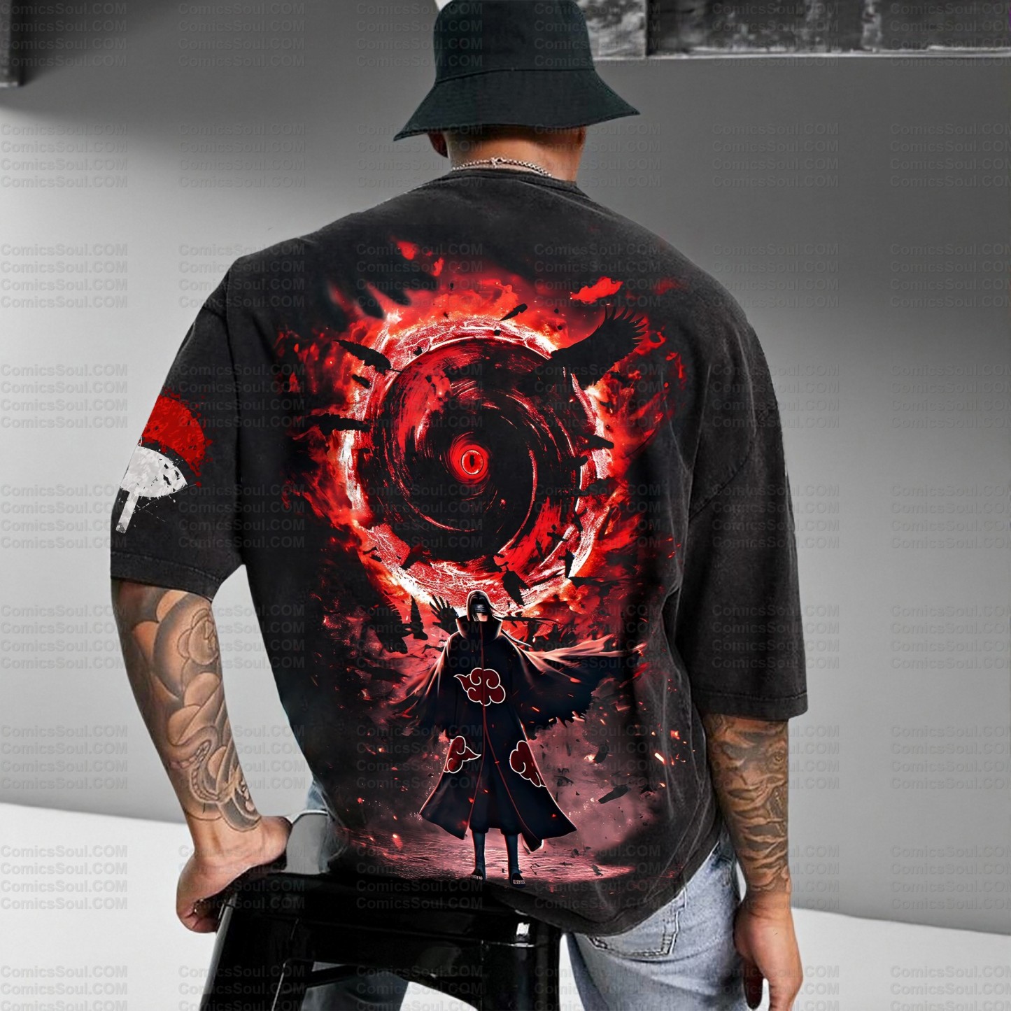 Unisex Anime Inspired Vintage T-Shirt