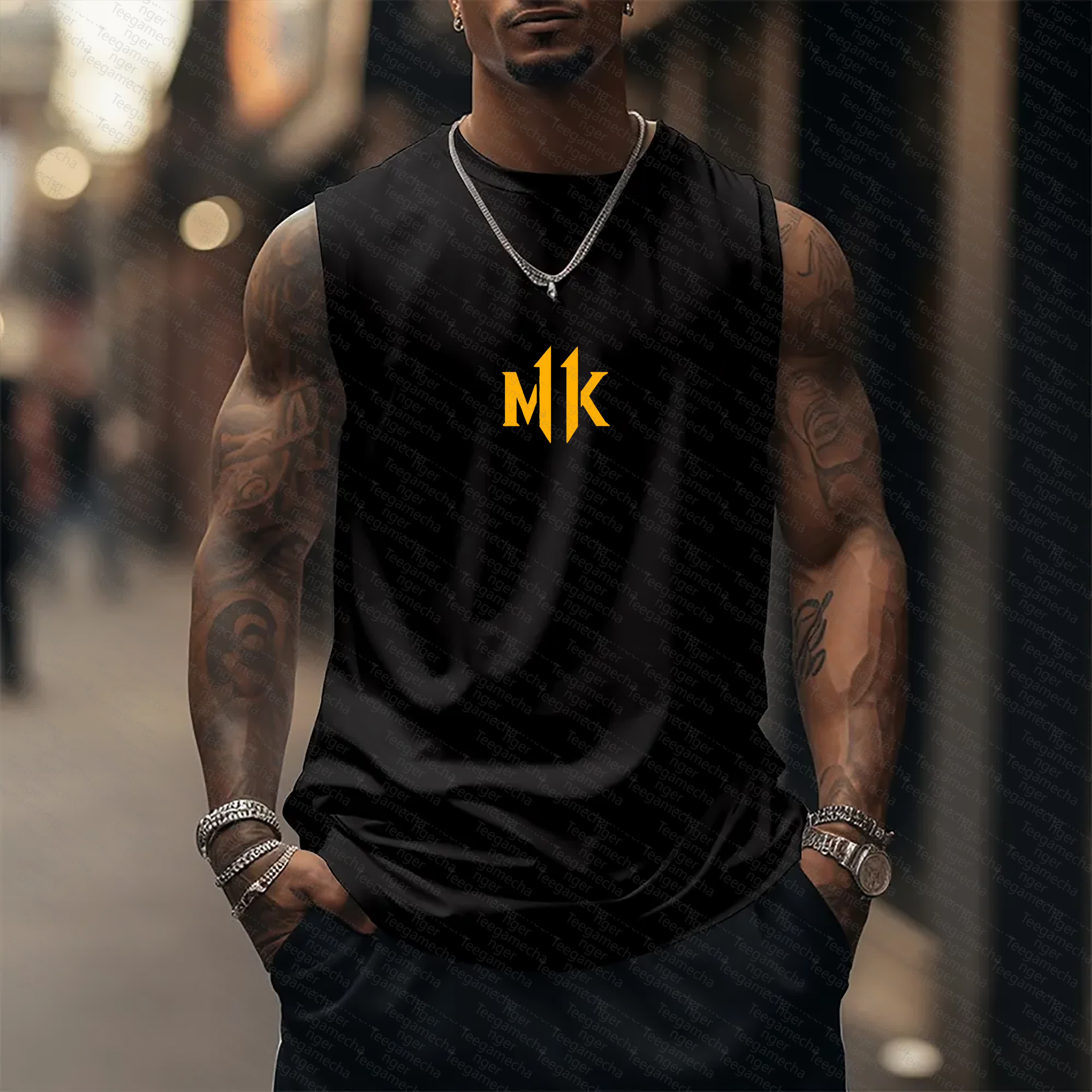 Unisex  “Mortal Kombat” Casual Anime  Tank Top