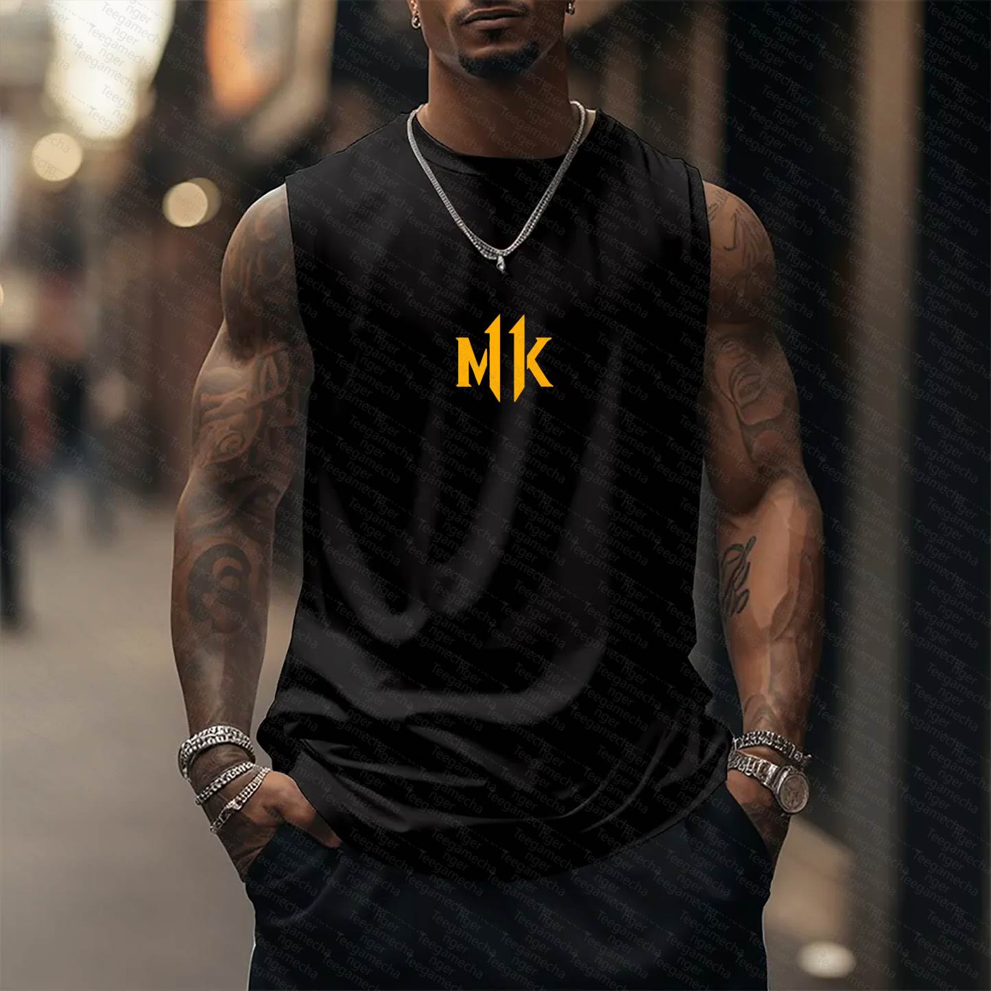 Unisex  “Mortal Kombat” Casual Anime  Tank Top