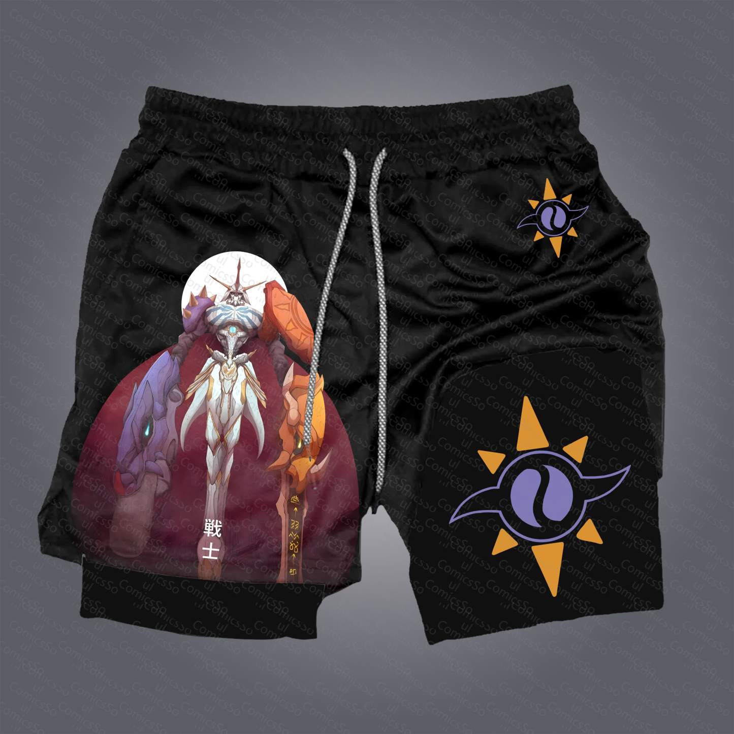Unisex Casual Anime Streetwear Shorts