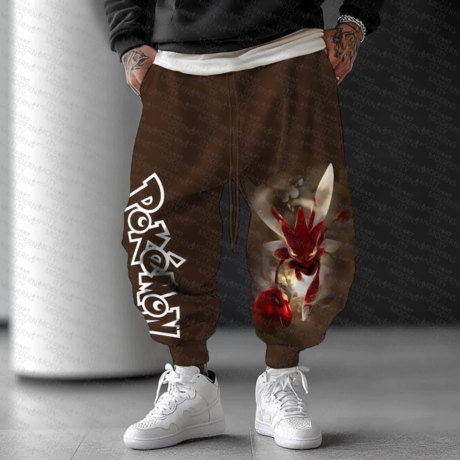 Unisex “Pokémon” Casual Anime Streetwear Pants