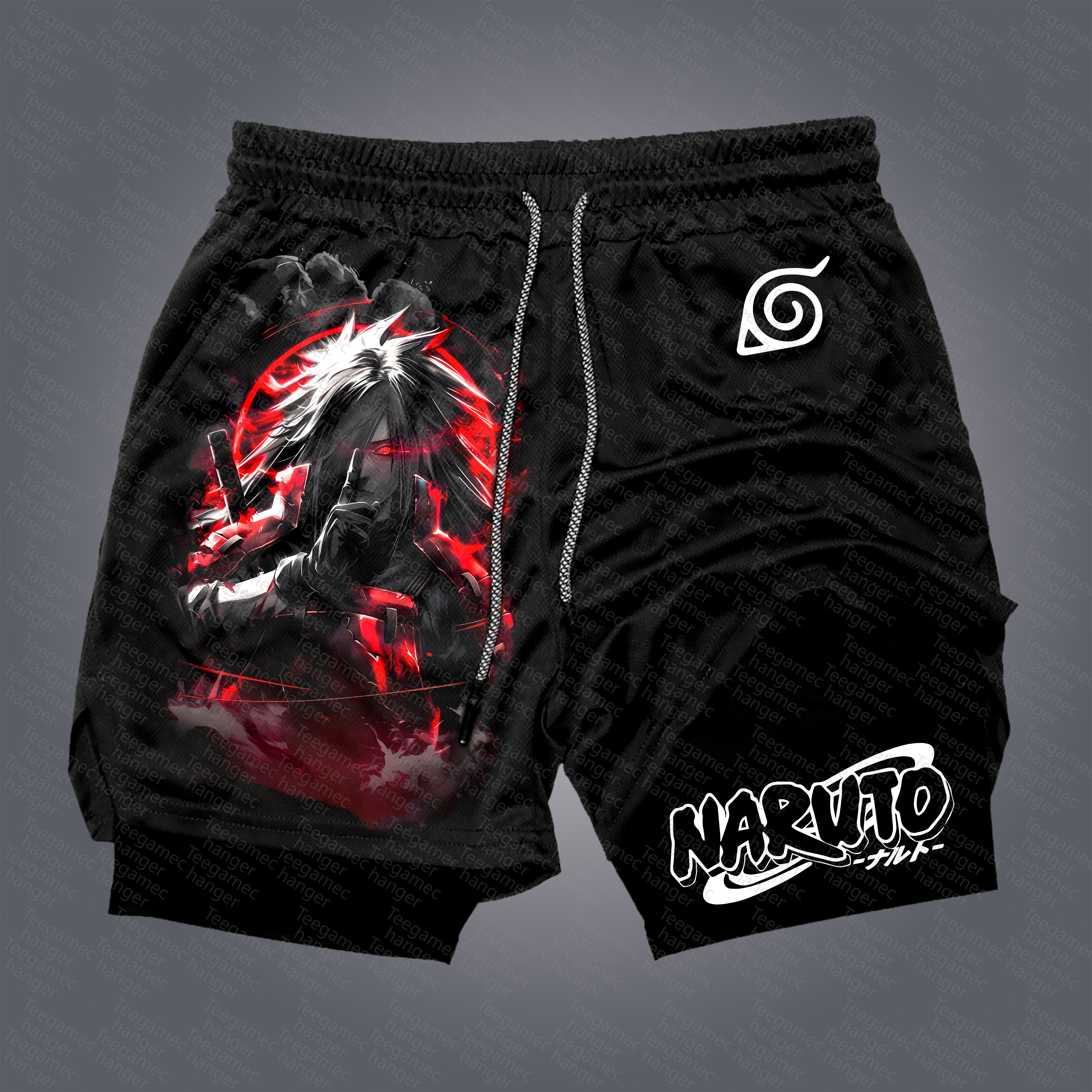 Unisex Casual Anime Streetwear Gym Shorts
