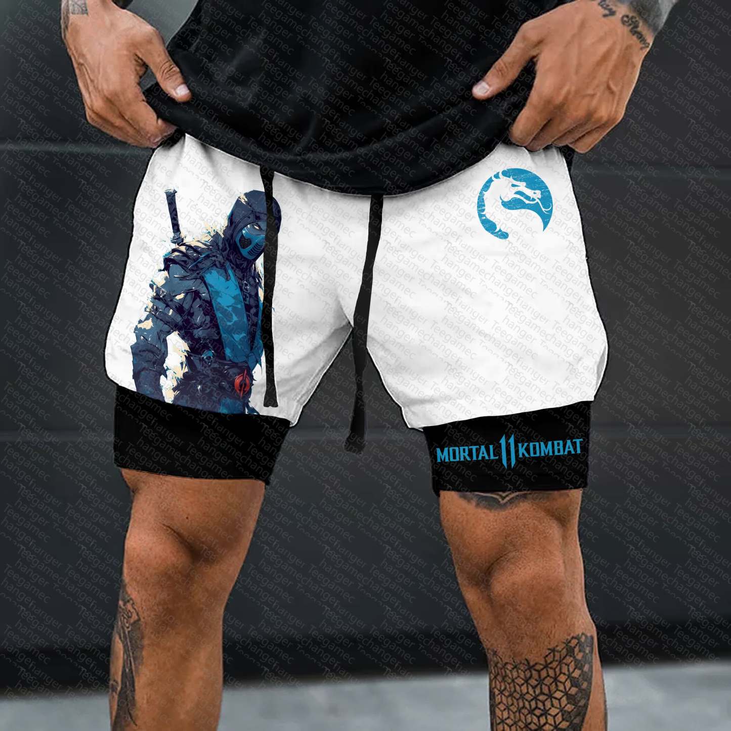 Unisex  “Mortal Kombat” Casual  Streetwear Shorts