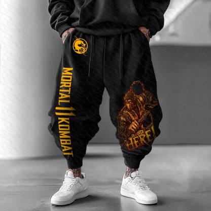 Unisex  “Mortal Kombat” Casual Anime Streetwear Pants