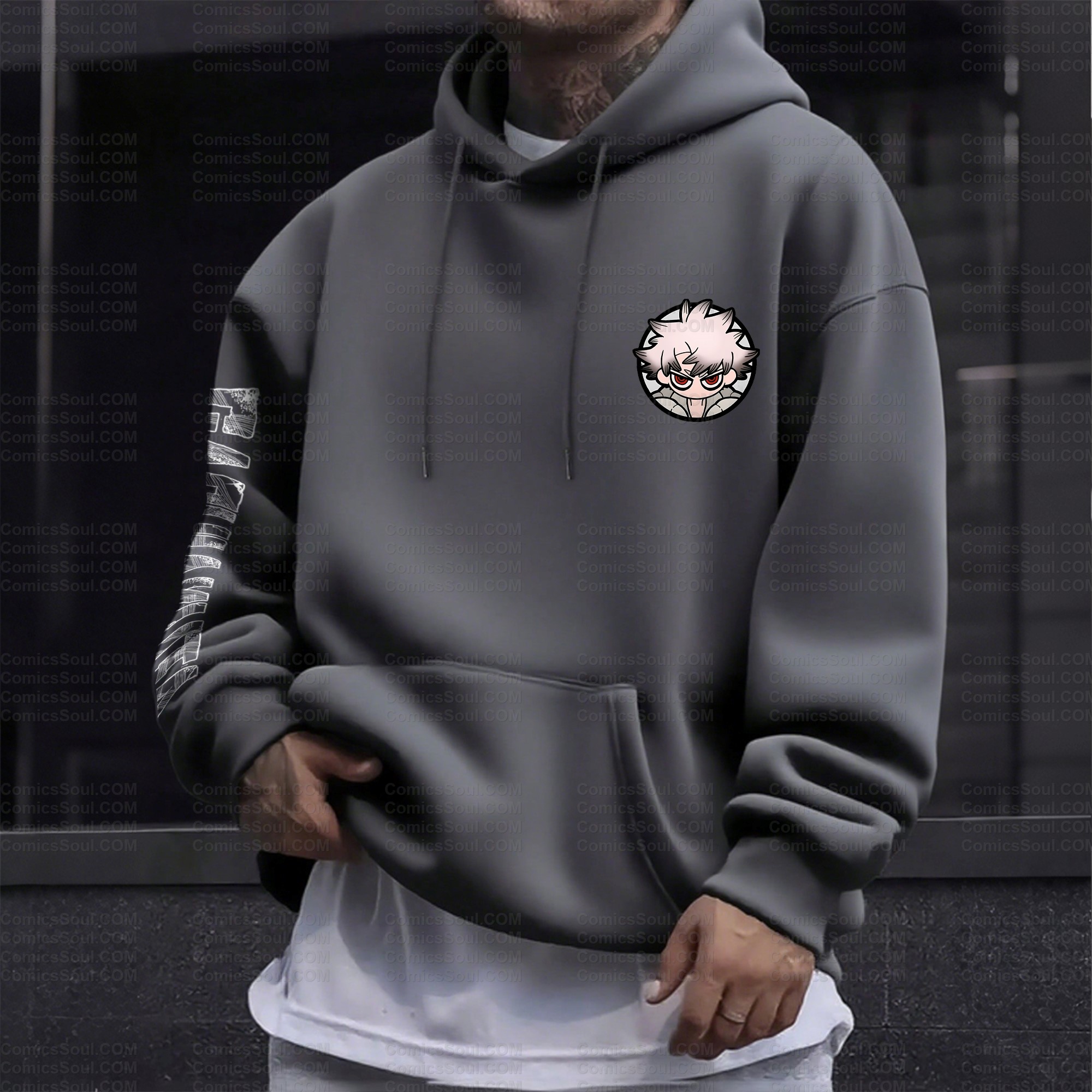 Unisex Graphic Streetwear Vintage Plush Hoodie