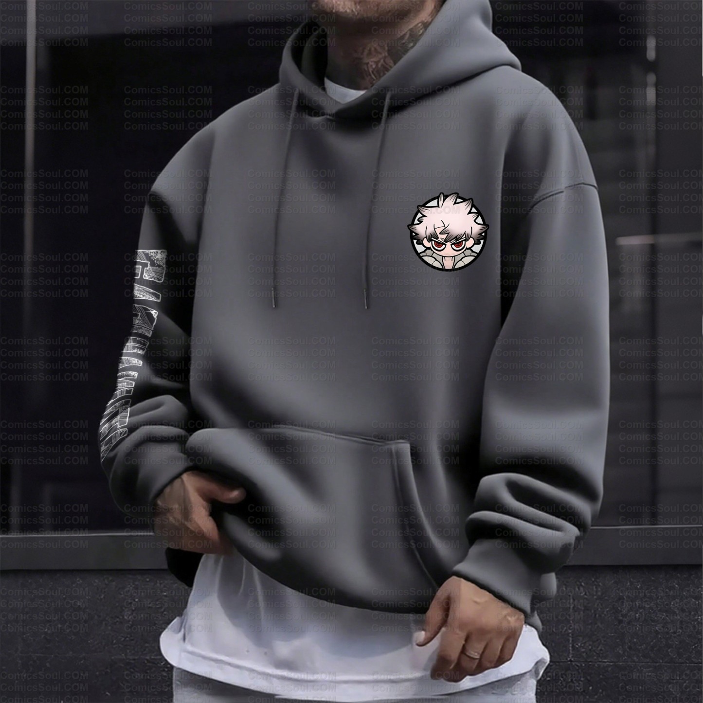 Unisex Graphic Streetwear Vintage Plush Hoodie