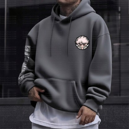 Unisex Graphic Streetwear Vintage Plush Hoodie