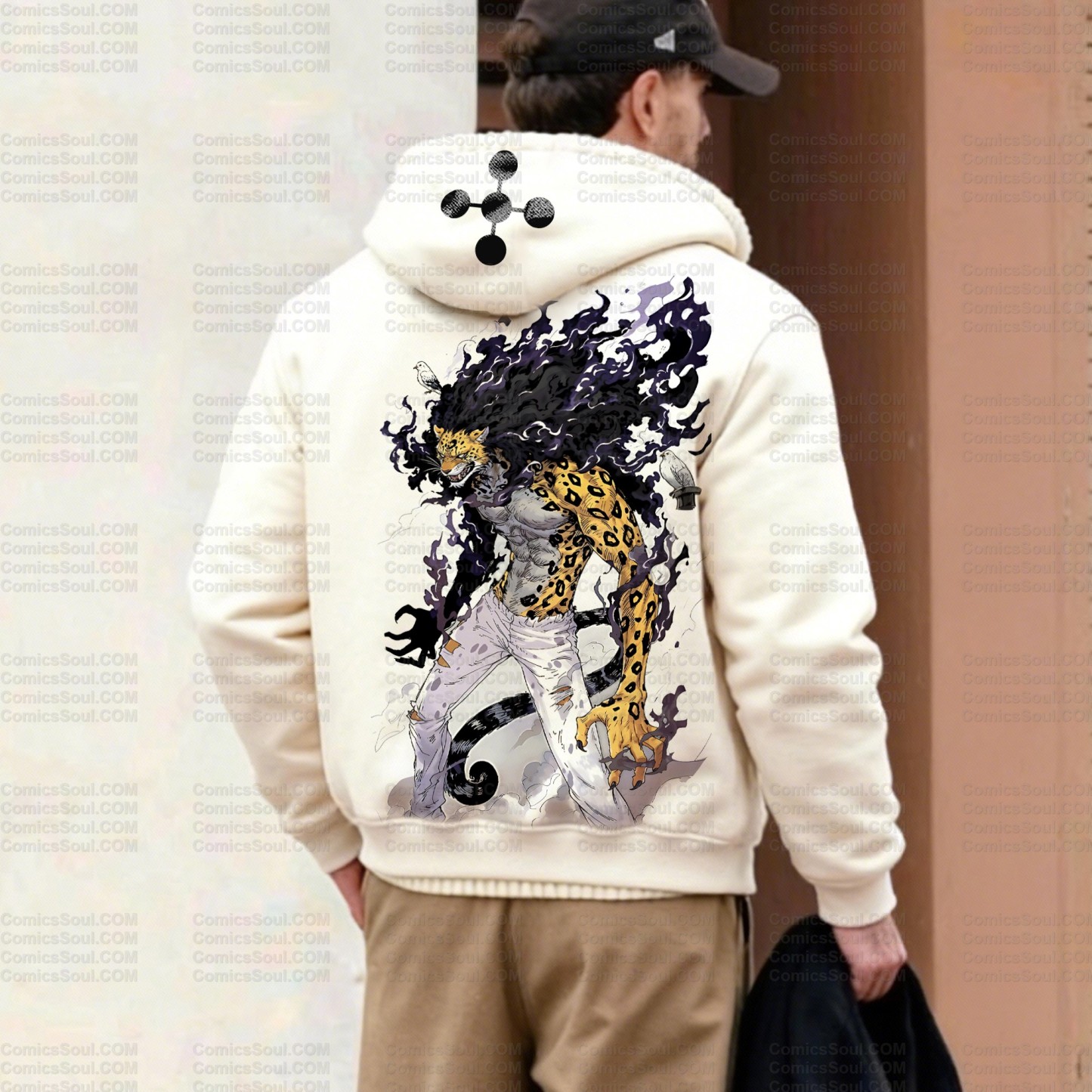 Unisex Graphic Streetwear Vintage Zipper Cardigan Plush Hoodid