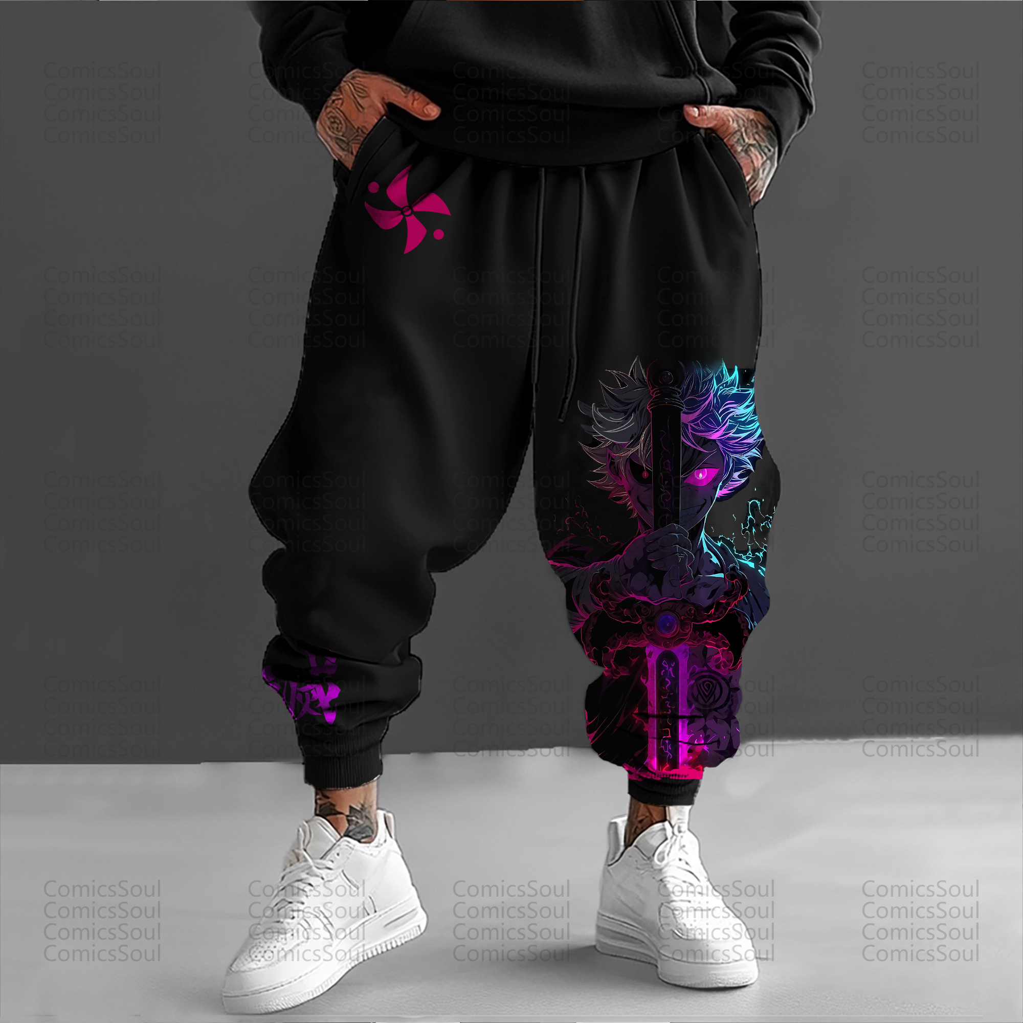 Unisex “  Demon slayer ” Casual Streetwear Pants