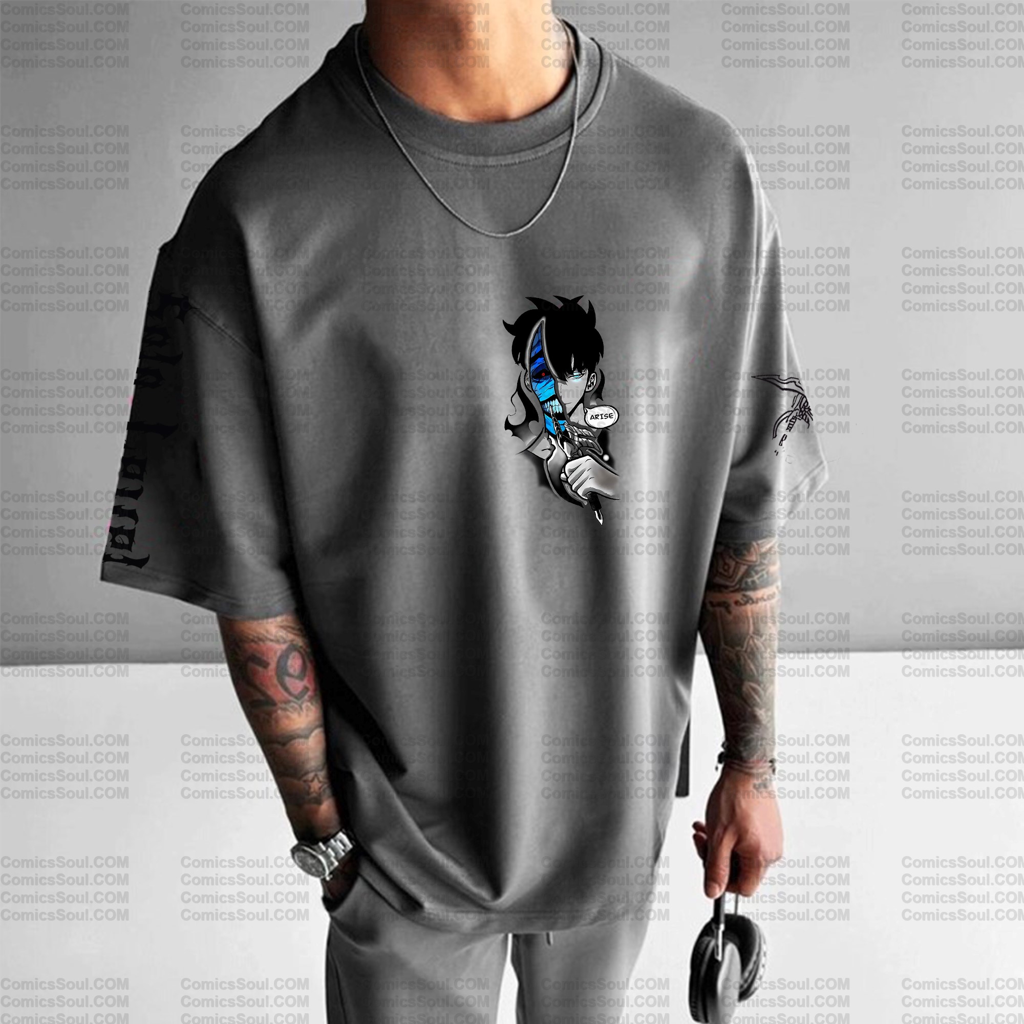 Unisex Anime Inspired Vintage T-Shirt