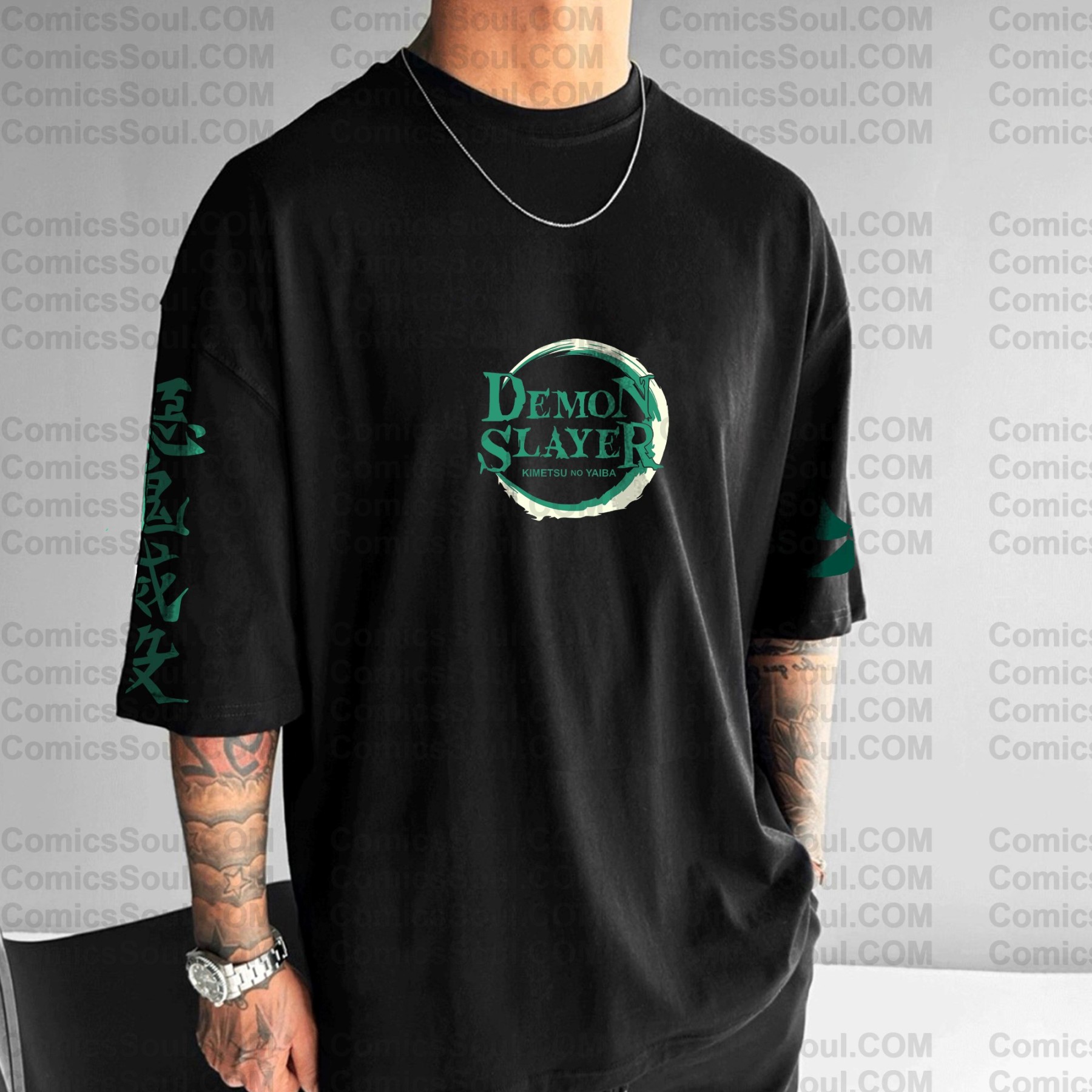 Unisex  " Demon slayer " Anime Inspired Vintage T-Shirt