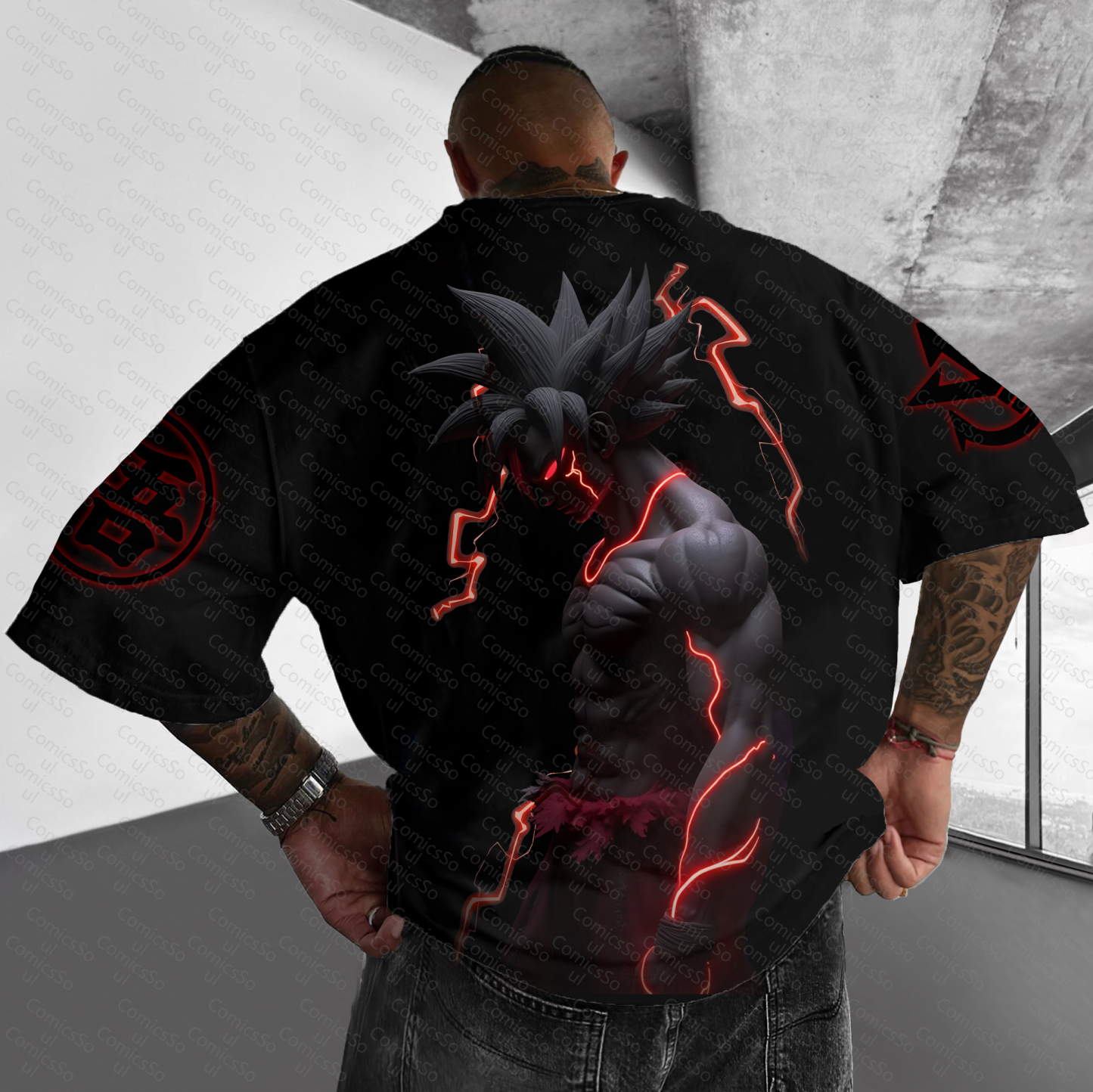 Unisex Dragon Ball Inspired Vintage T-Shirt