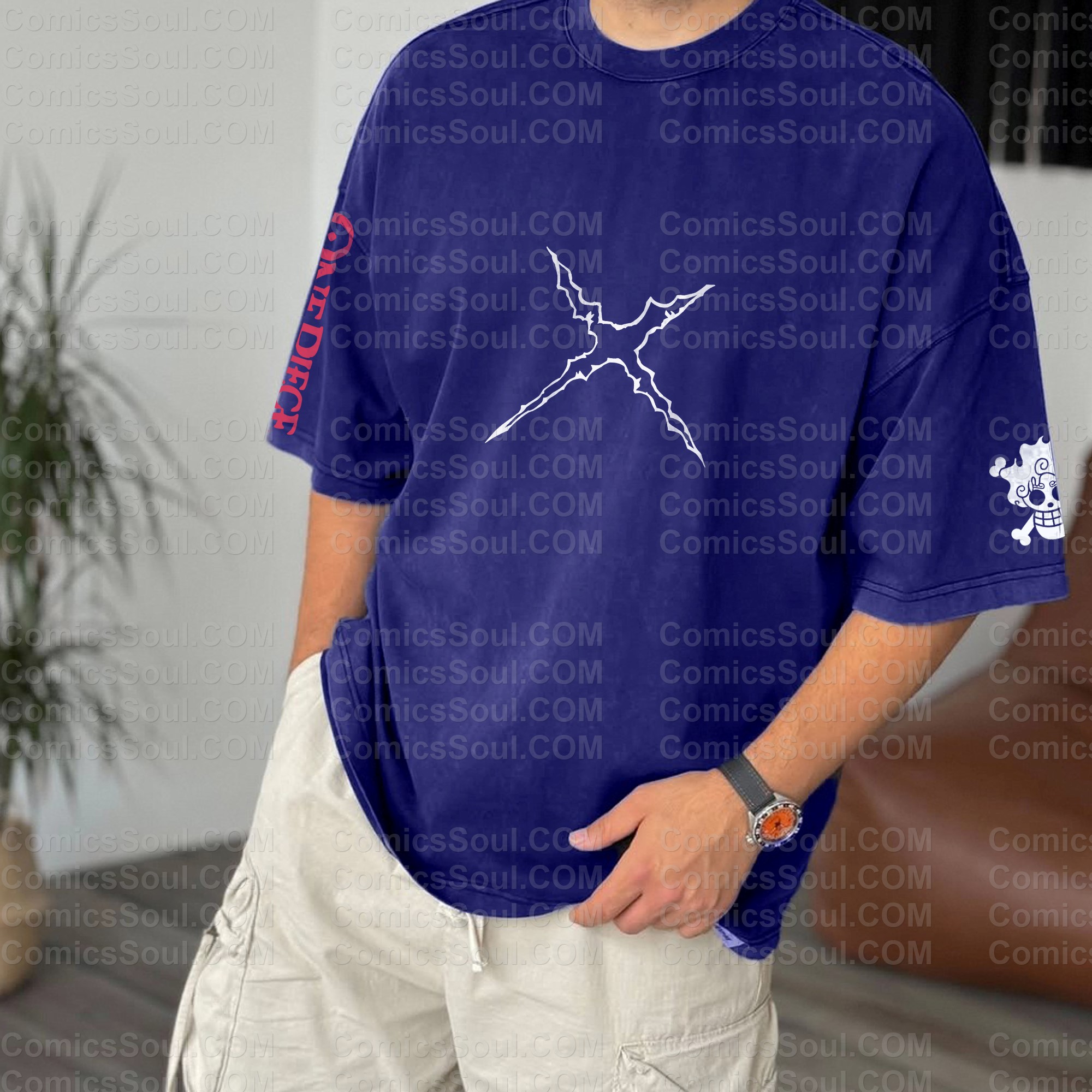 Unisex Anime Inspired Vintage T-Shirt