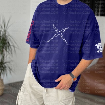 Unisex Anime Inspired Vintage T-Shirt