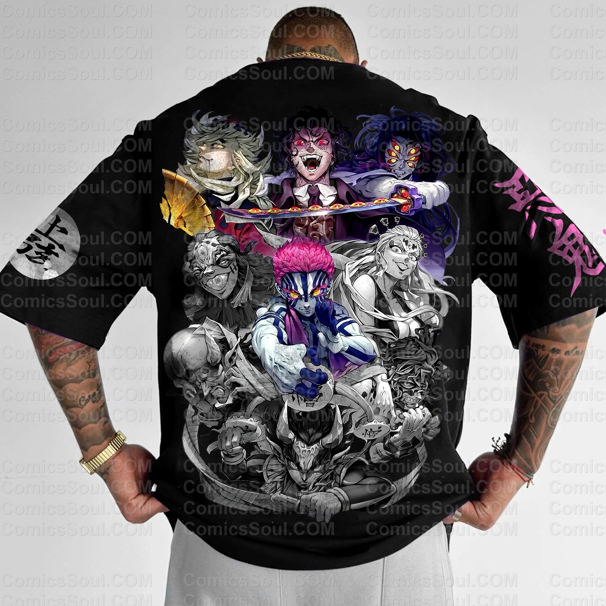 Unisex Anime Inspired Vintage T-Shirt| KNY