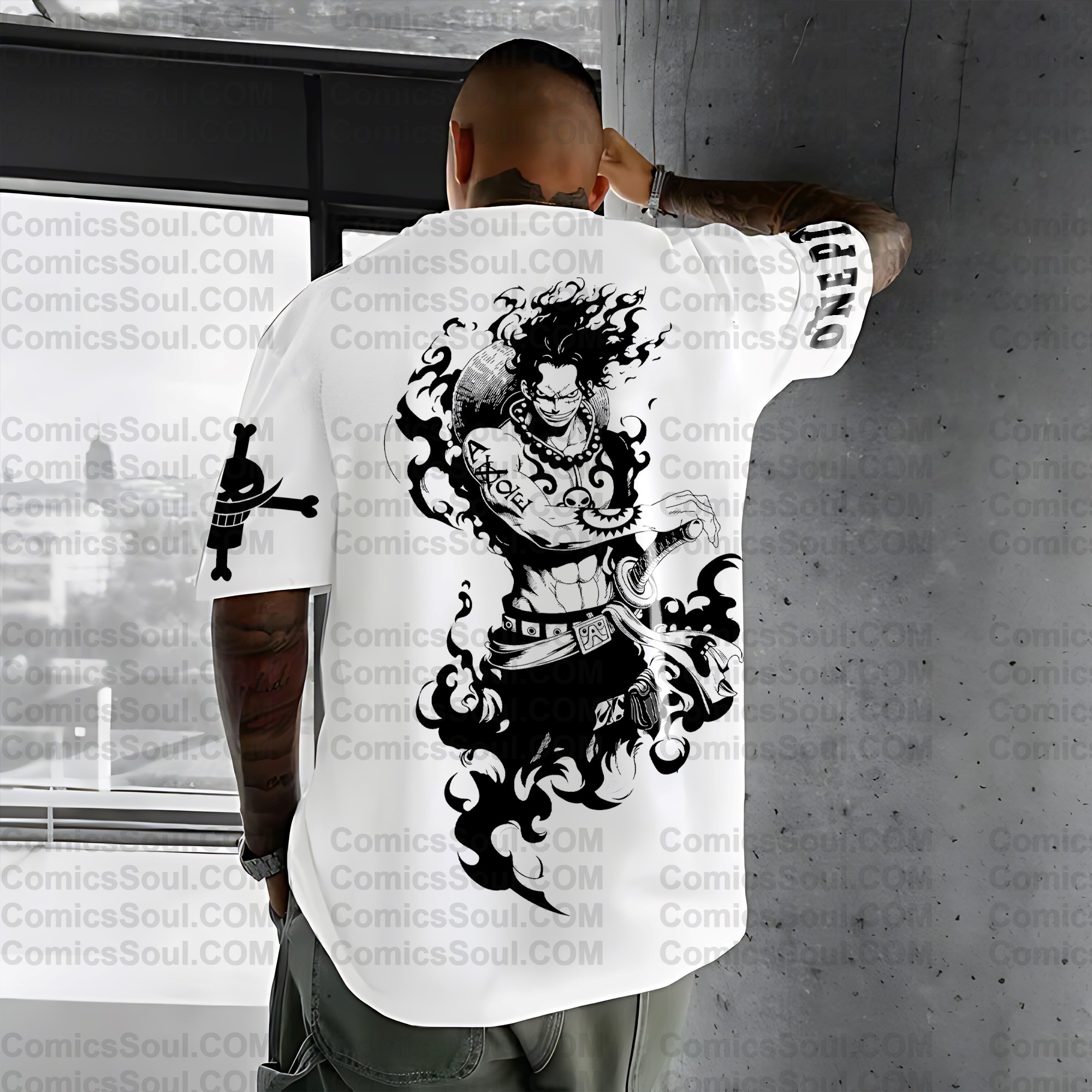 Unisex Anime Inspired Vintage T-Shirt