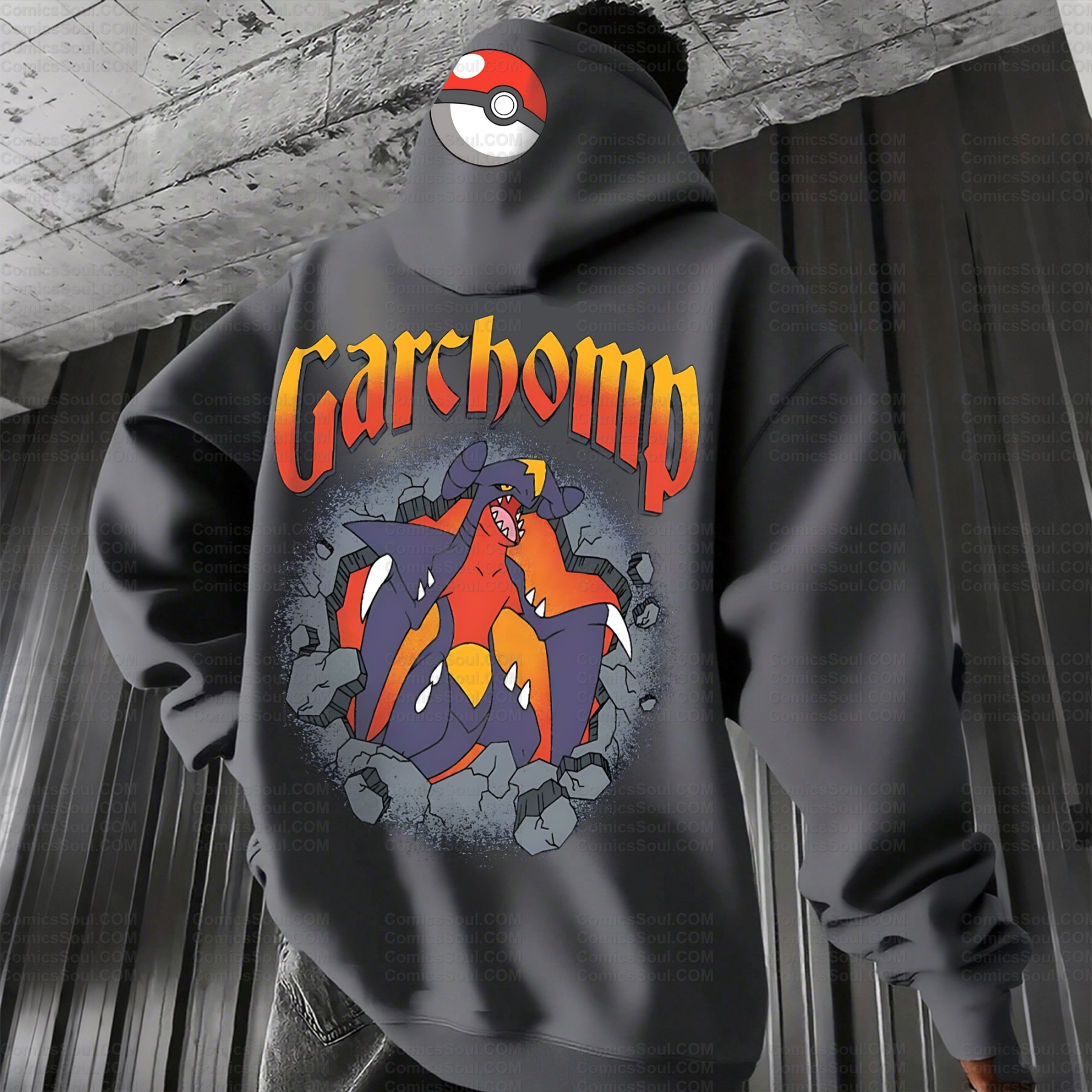 Unisex Anime Graphic Streetwear Vintage Hoodie