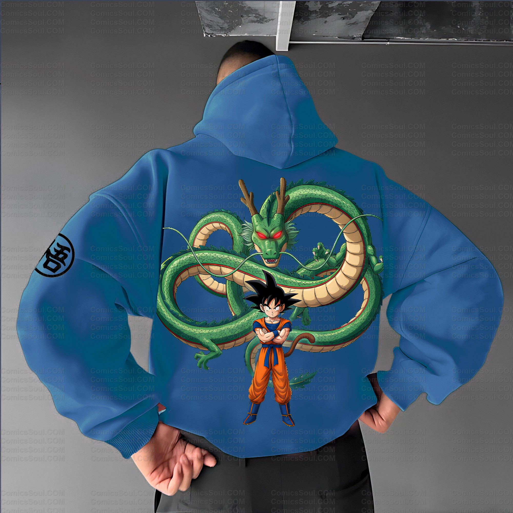 Unisex Anime Inspired Vintage Plush Hoodie