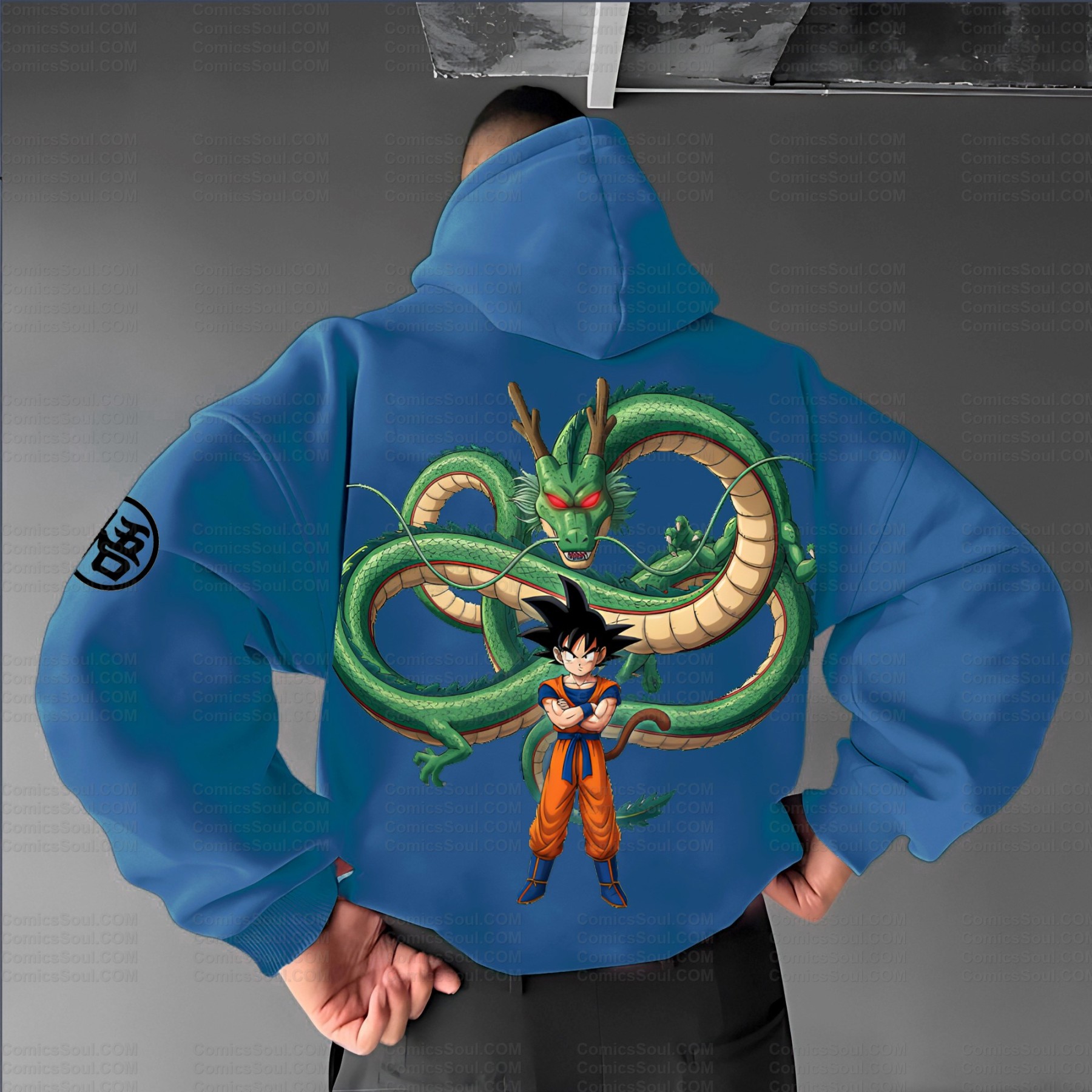 Unisex Anime Inspired Vintage Plush Hoodie