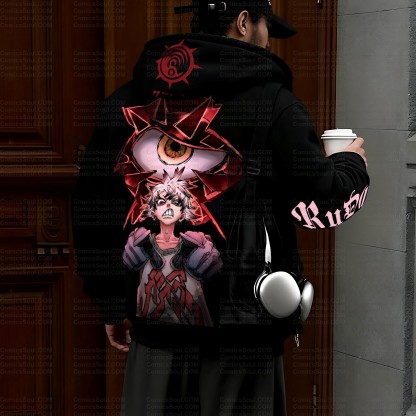 Unisex Graphic Streetwear Vintage Zipper Cardigan Plush Hoodie